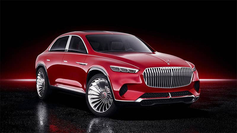 Revealed at the 2018 Beijing Auto Show, the concept was meant to explore what a Maybach SUV could look like.