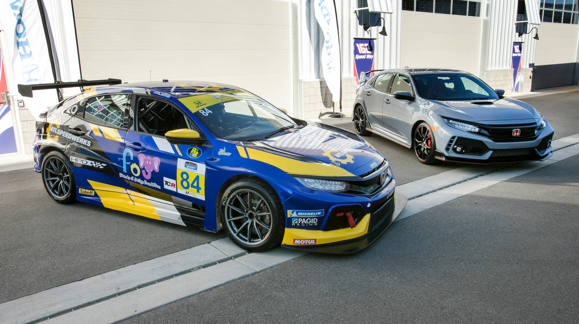 Honda Civic Type R TCR at M1 Concourse