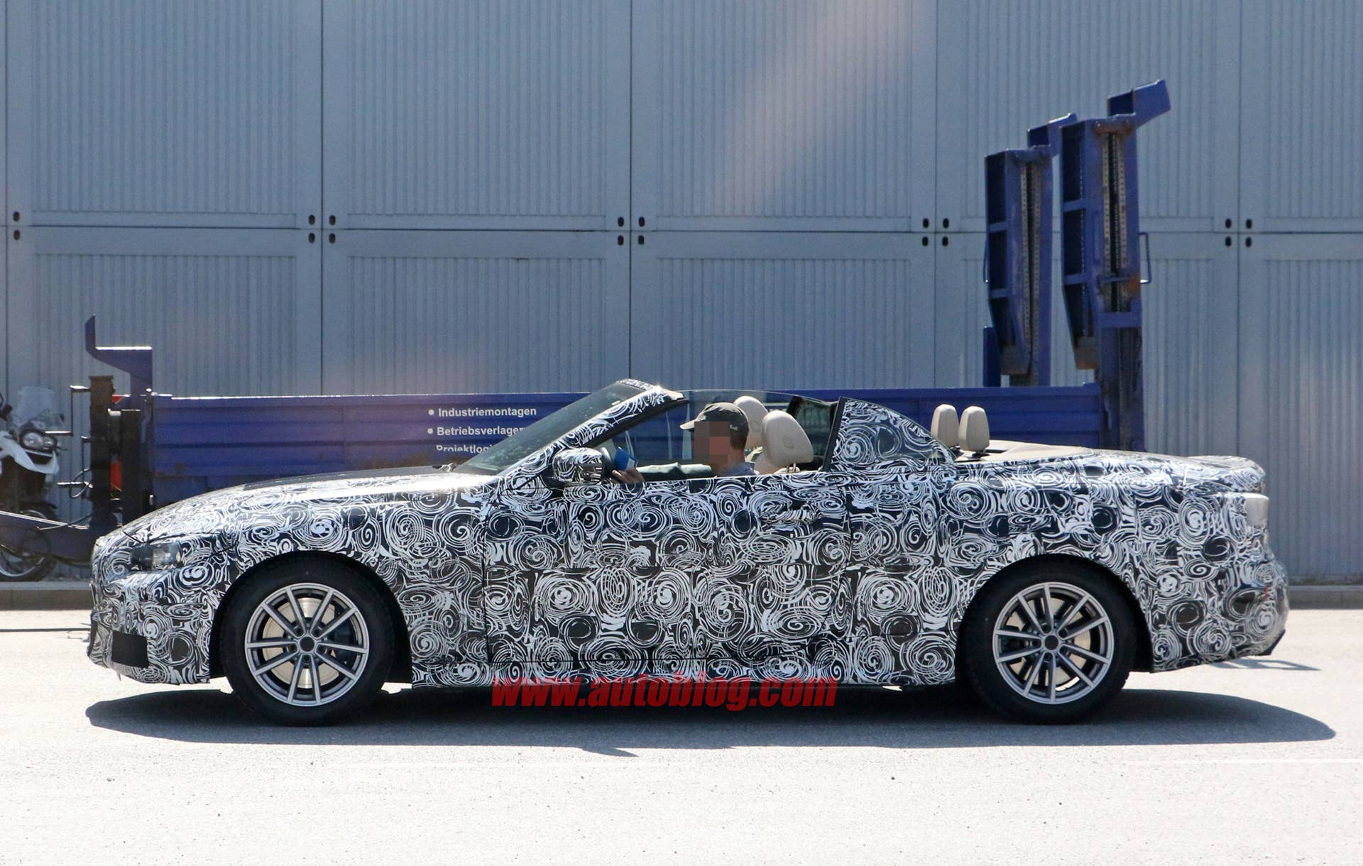 2020 BMW 4 Series convertible prototype