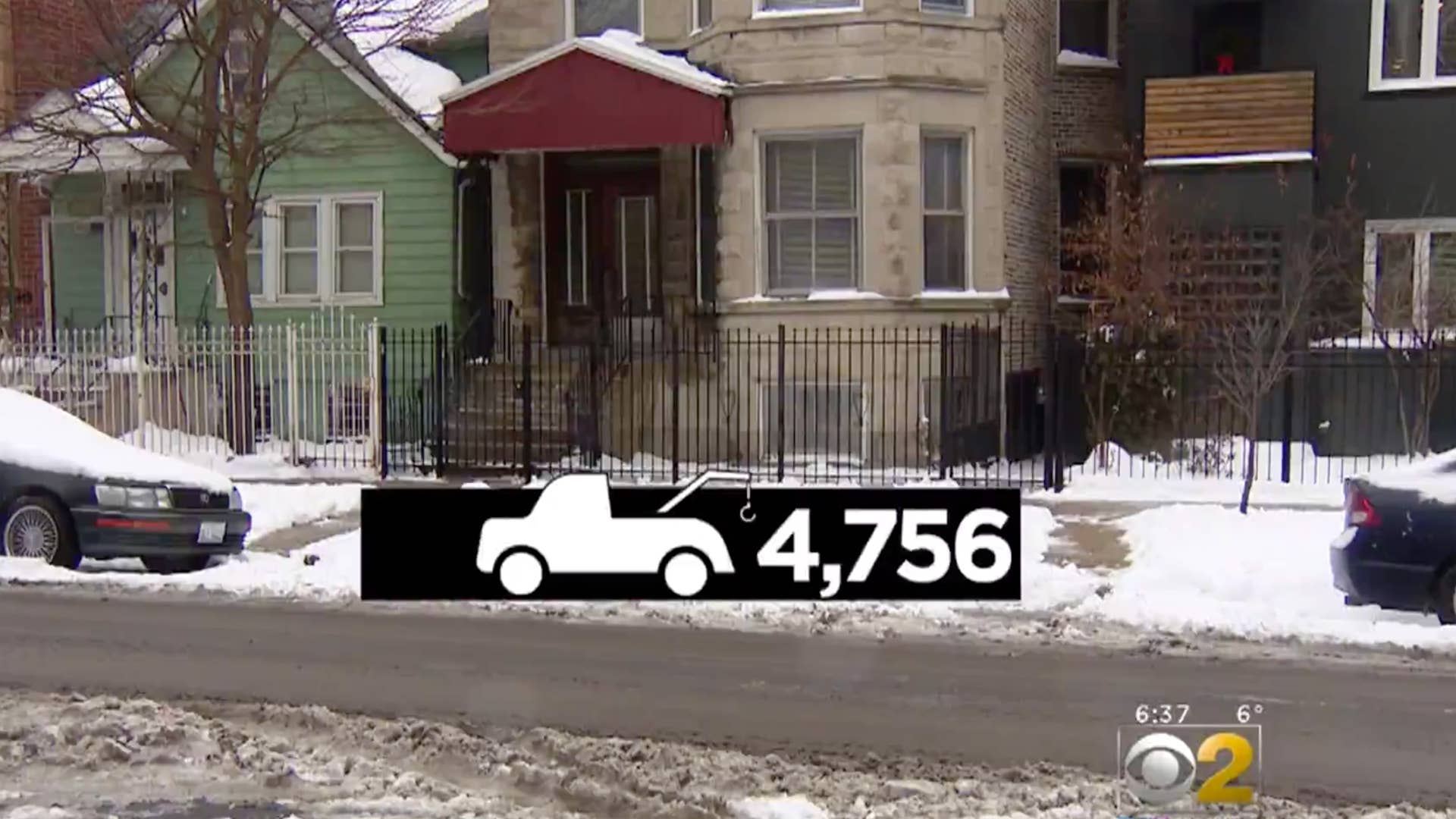 City workers in Chicago can move cars on the street without the knowledge of the owners.