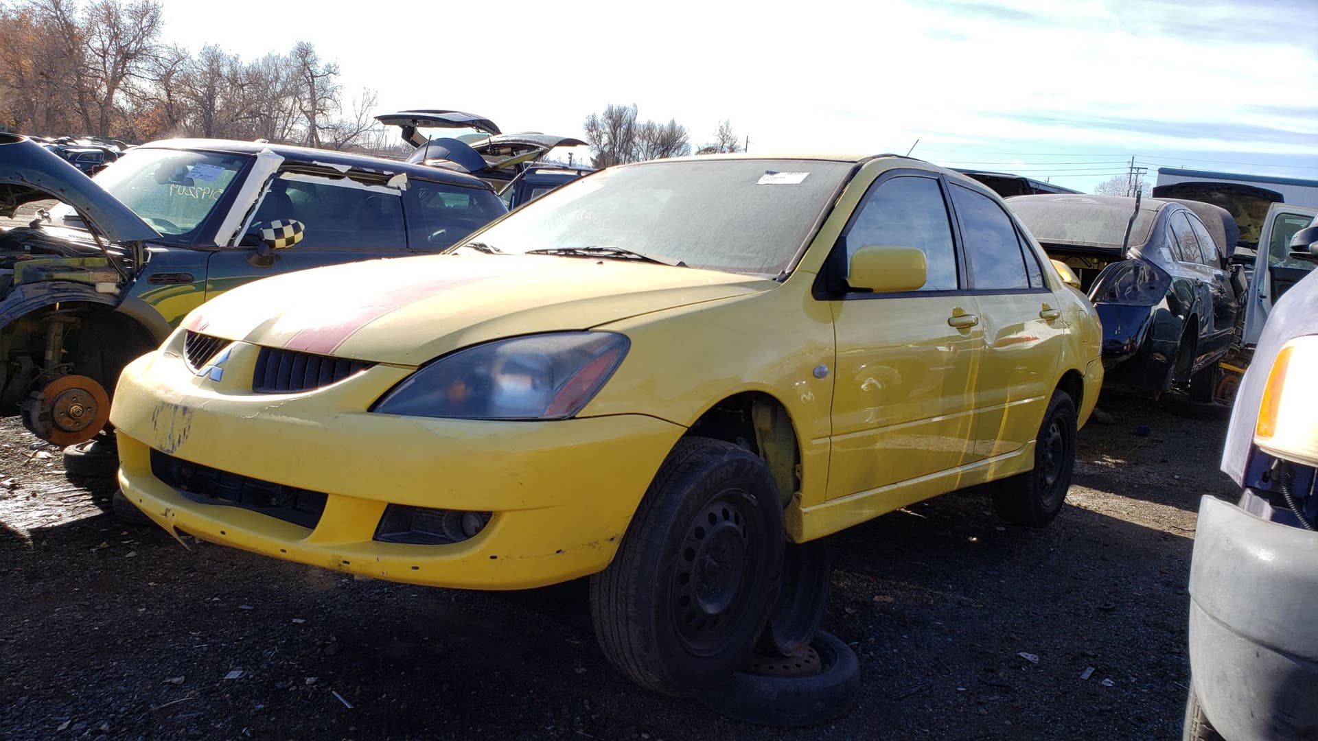 Junkyard Gem: 2005 Mitsubishi Lancer Ralliart Sedan - Autoblog