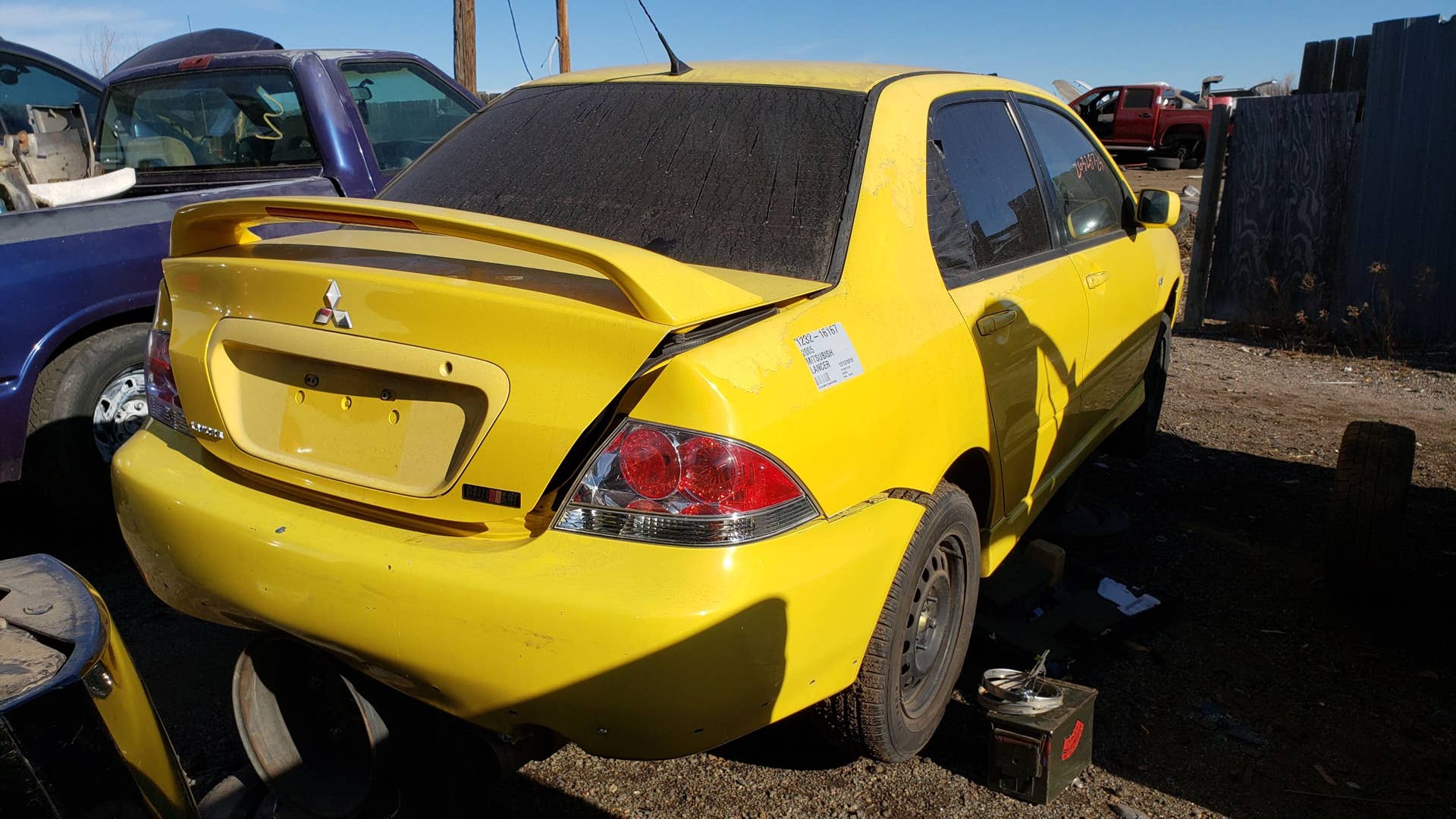 Junkyard Gem: 2005 Mitsubishi Lancer Ralliart Sedan - Autoblog