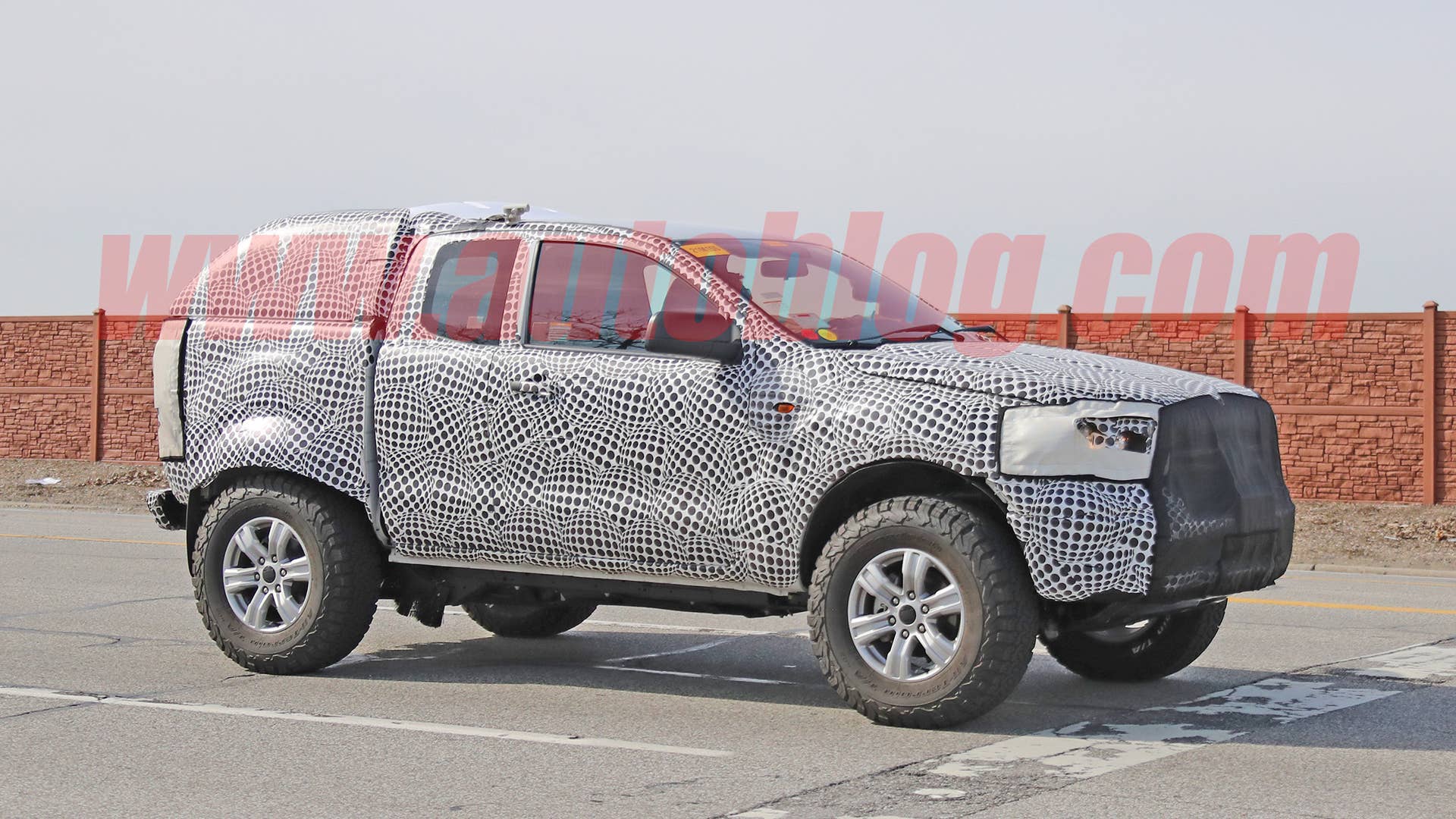 2020 Ford Bronco spy shot