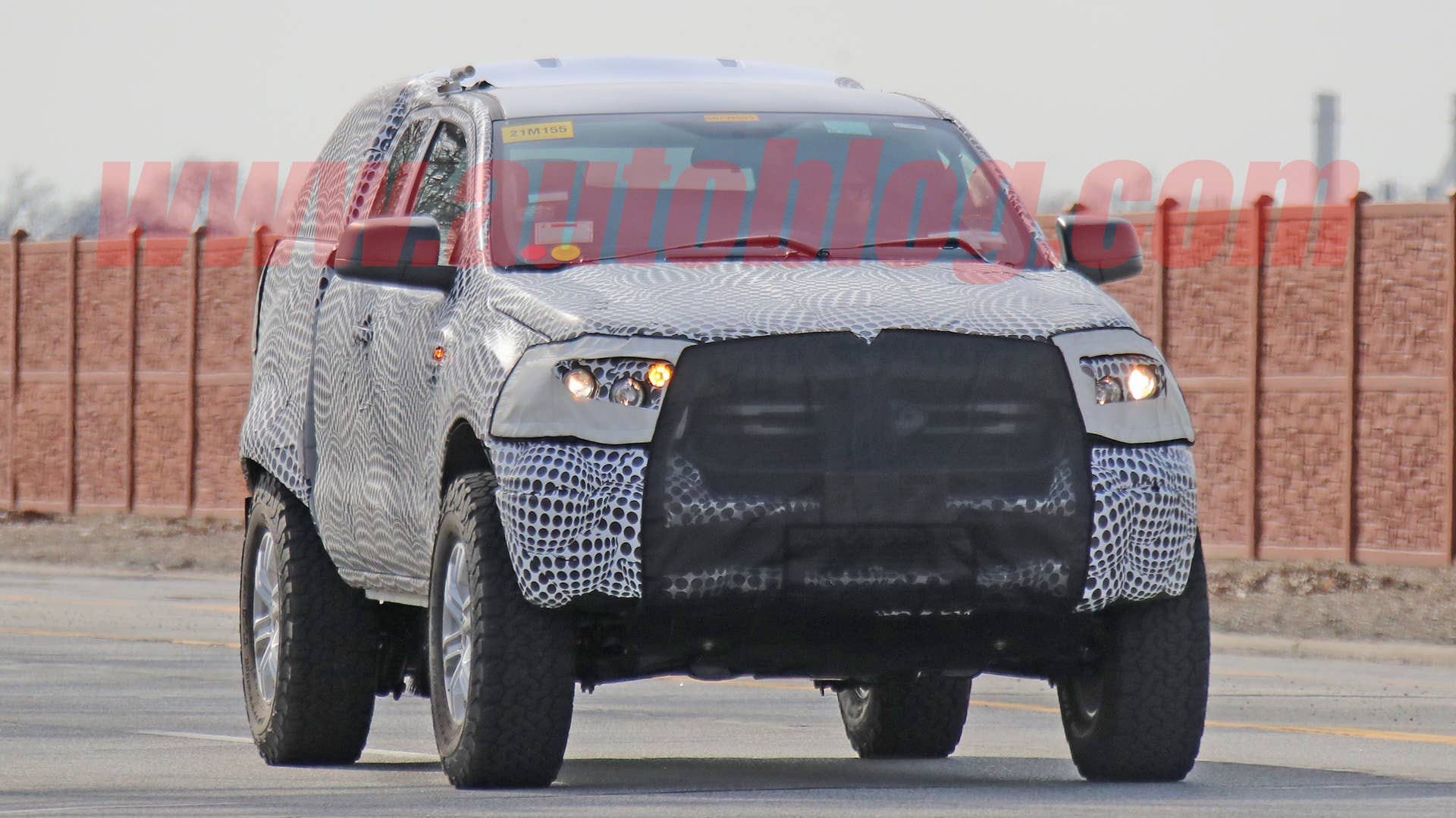 2020 Ford Bronco spy shot