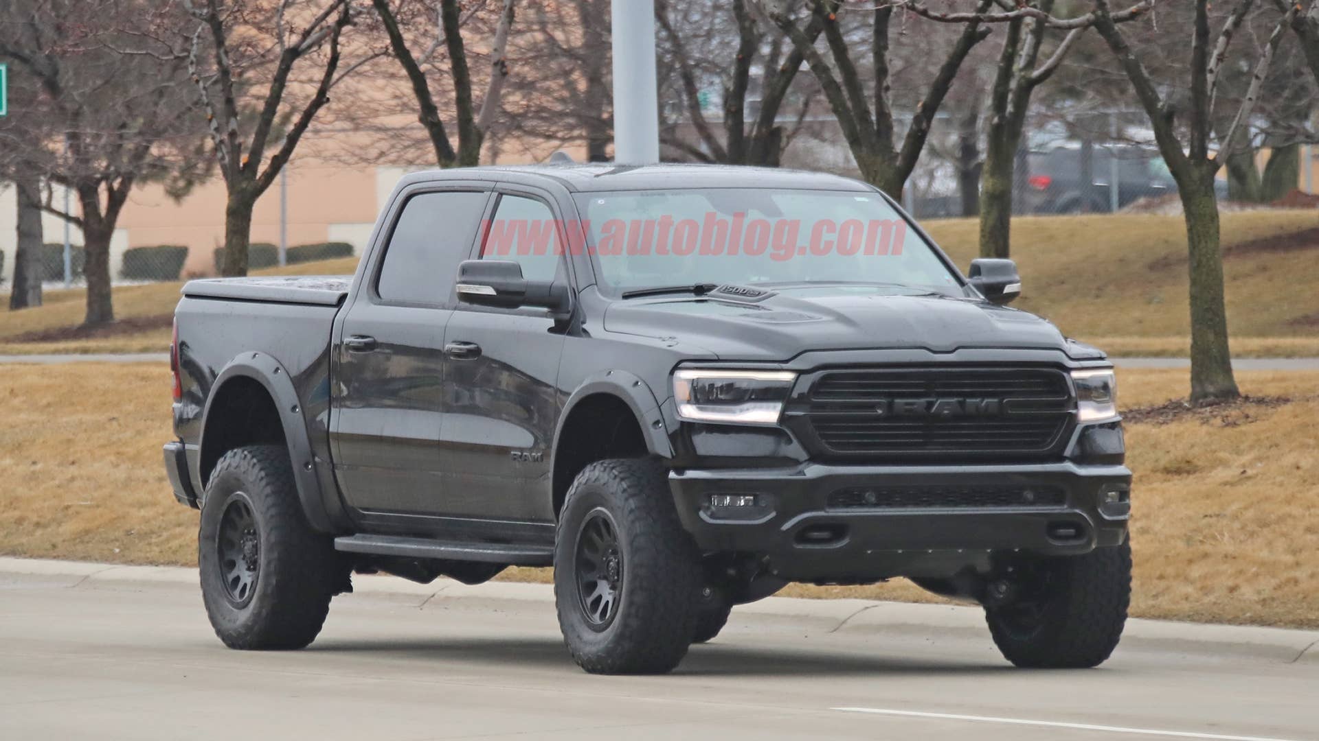Ram Rebel TRX Hellcat spy photo