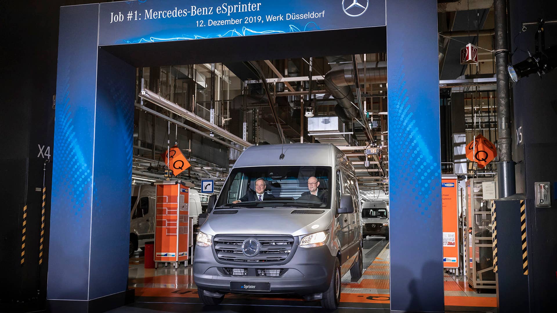 Job No. 1 eSprinter, Werk Düsseldorf, 2019 Job No. 1 eSprinter, plant Dusseldorf, 2019