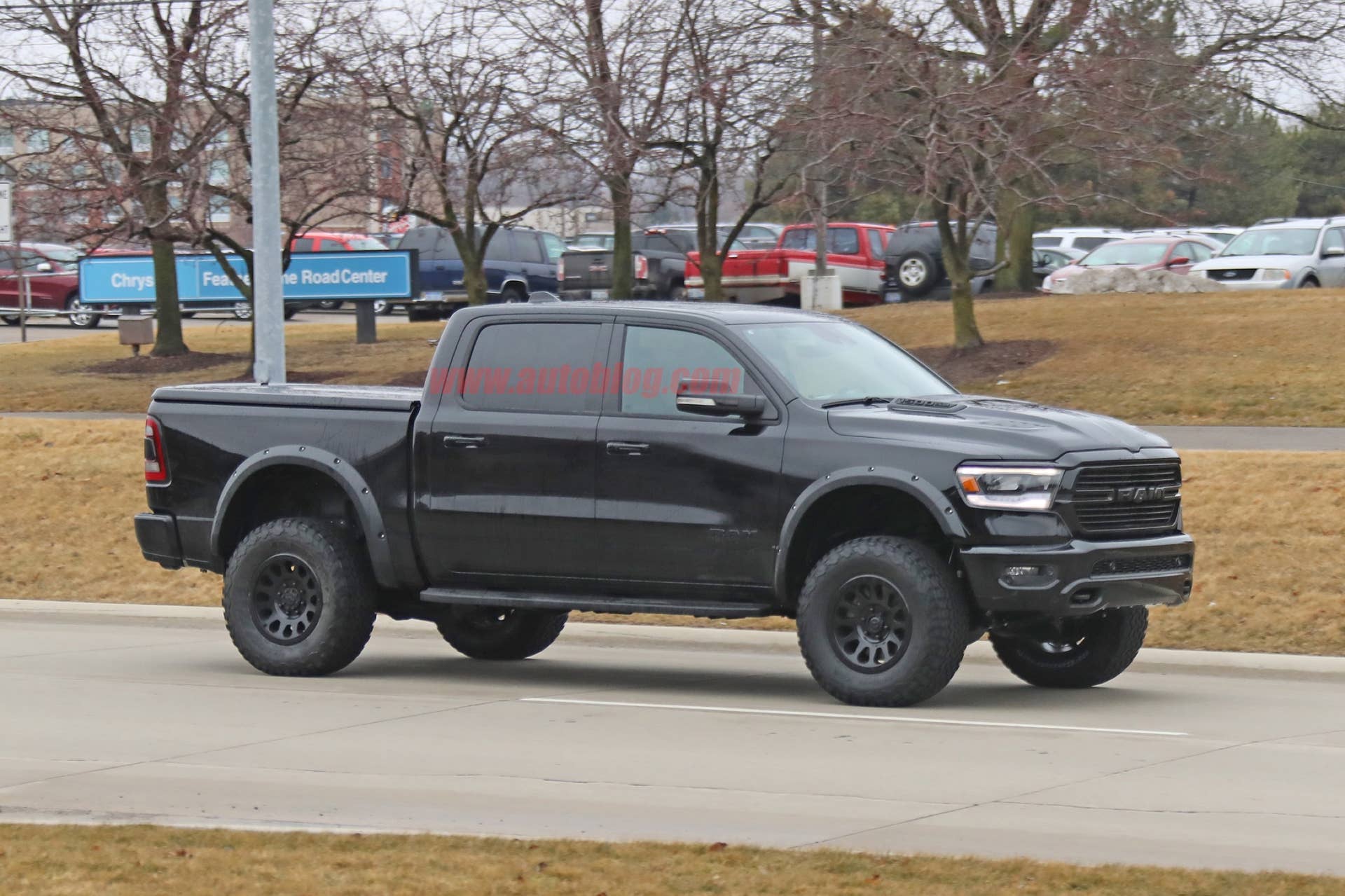 Ram Rebel TRX Hellcat spy photo