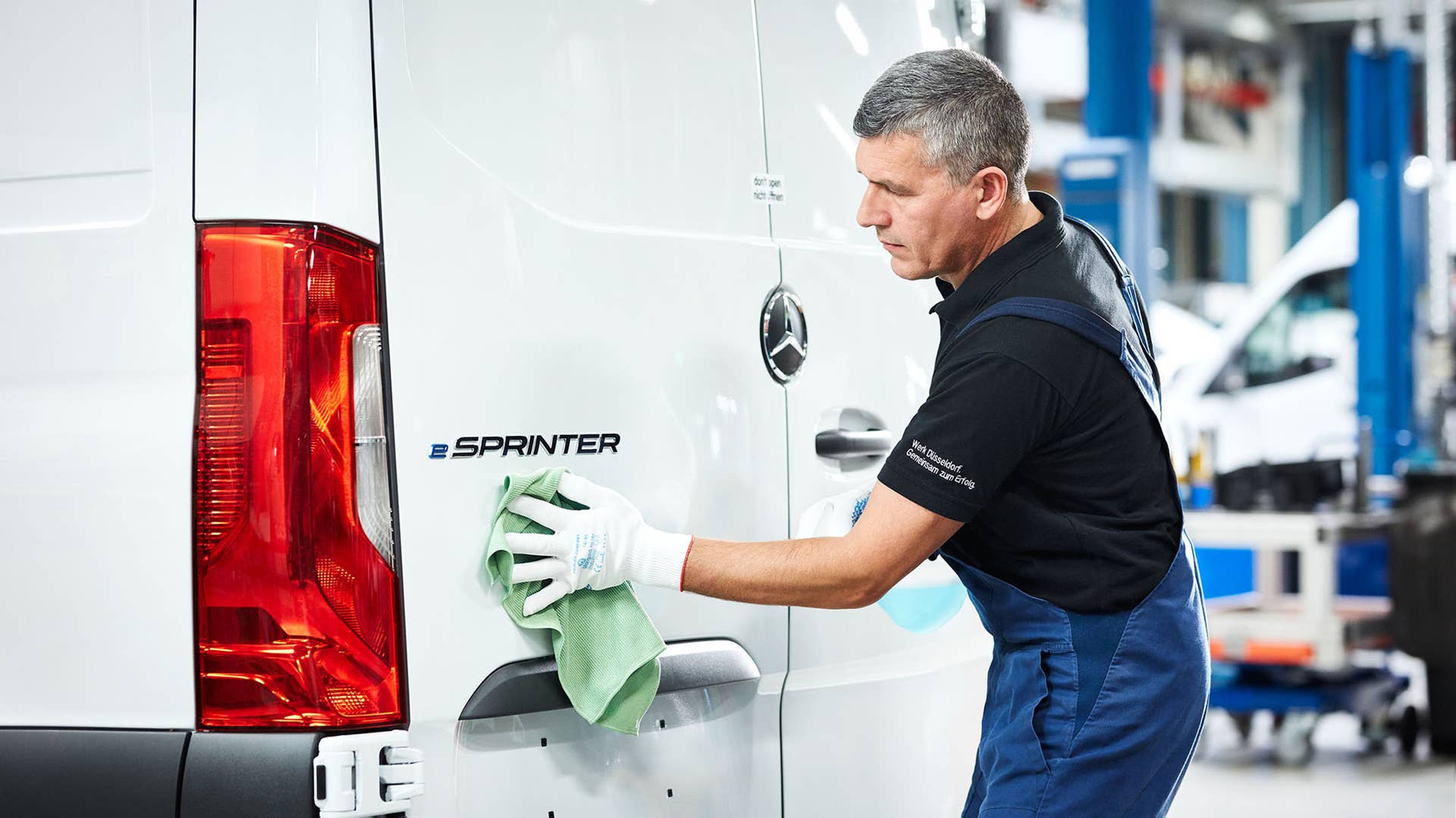 Job No. 1 eSprinter, Werk Düsseldorf, 2019 Job No. 1 eSprinter, plant Dusseldorf, 2019