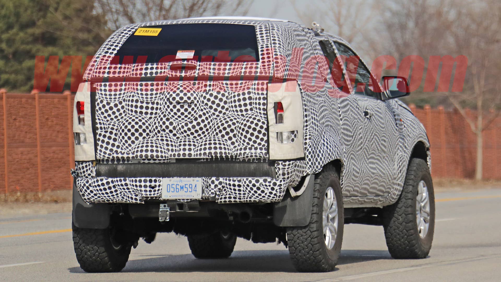 2020 Ford Bronco spy shot