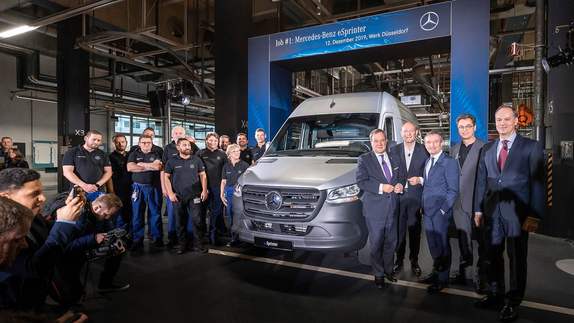 Job No. 1 eSprinter, Werk Düsseldorf, 2019 Job No. 1 eSprinter, plant Dusseldorf, 2019