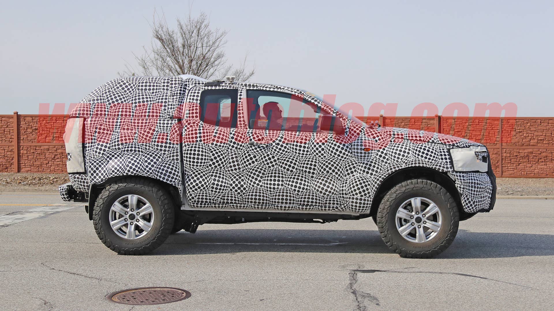 2020 Ford Bronco spy shot