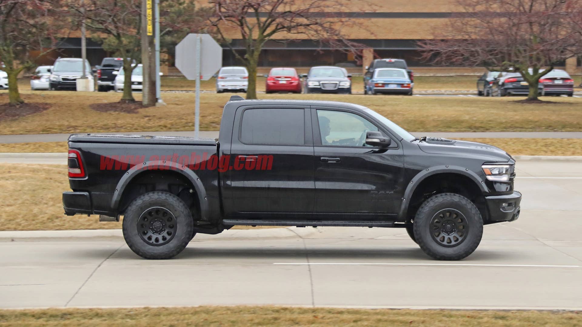 Ram Rebel TRX Hellcat spy photo