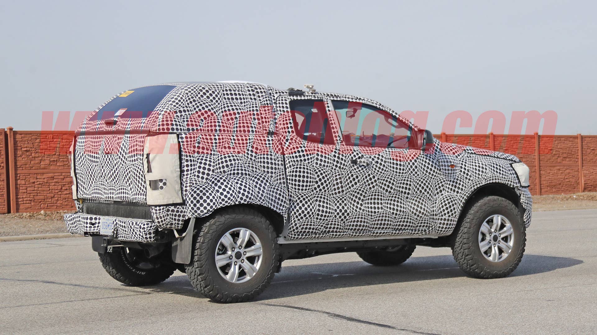 2020 Ford Bronco spy shot