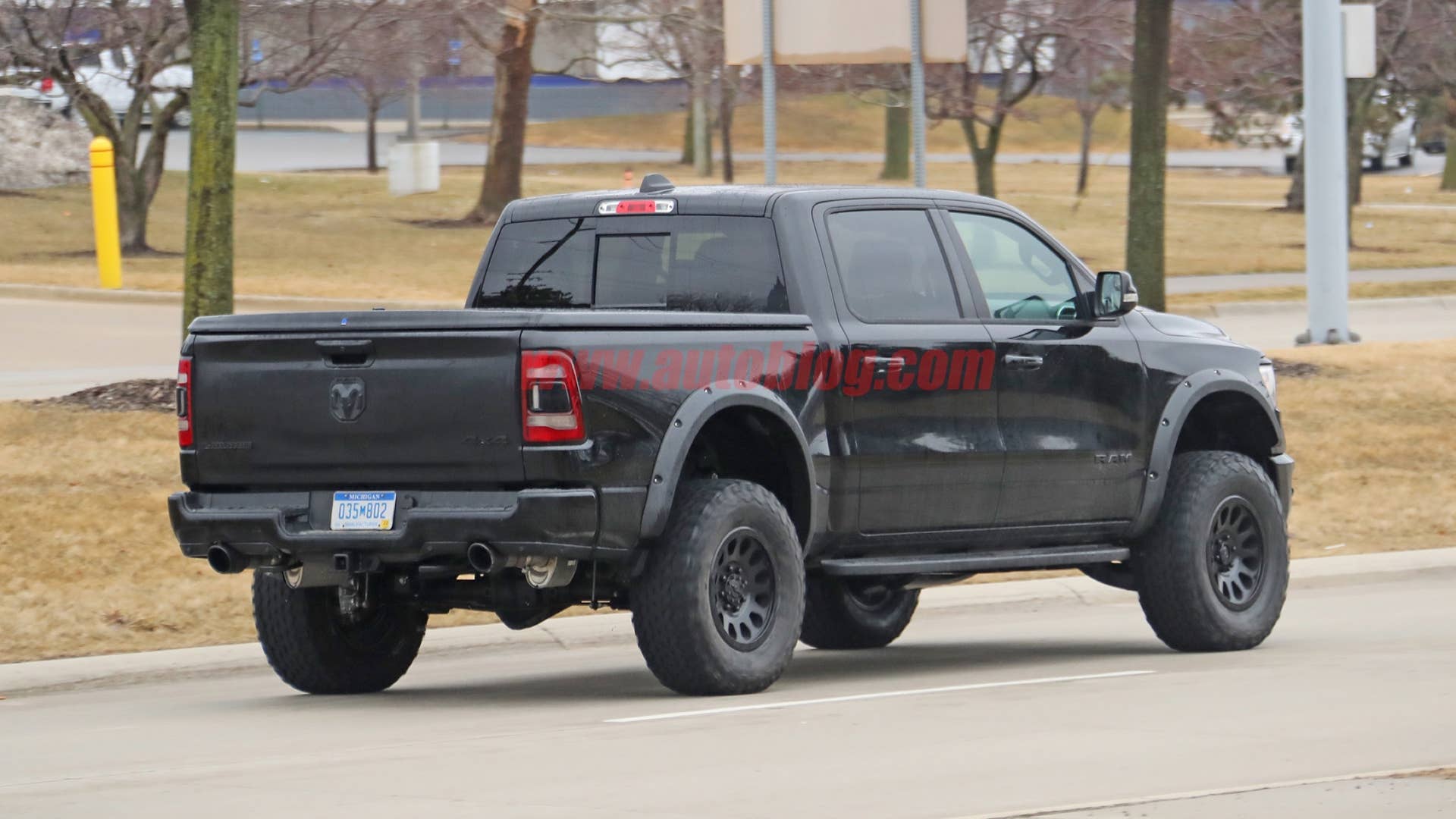Ram Rebel TRX Hellcat spy photo
