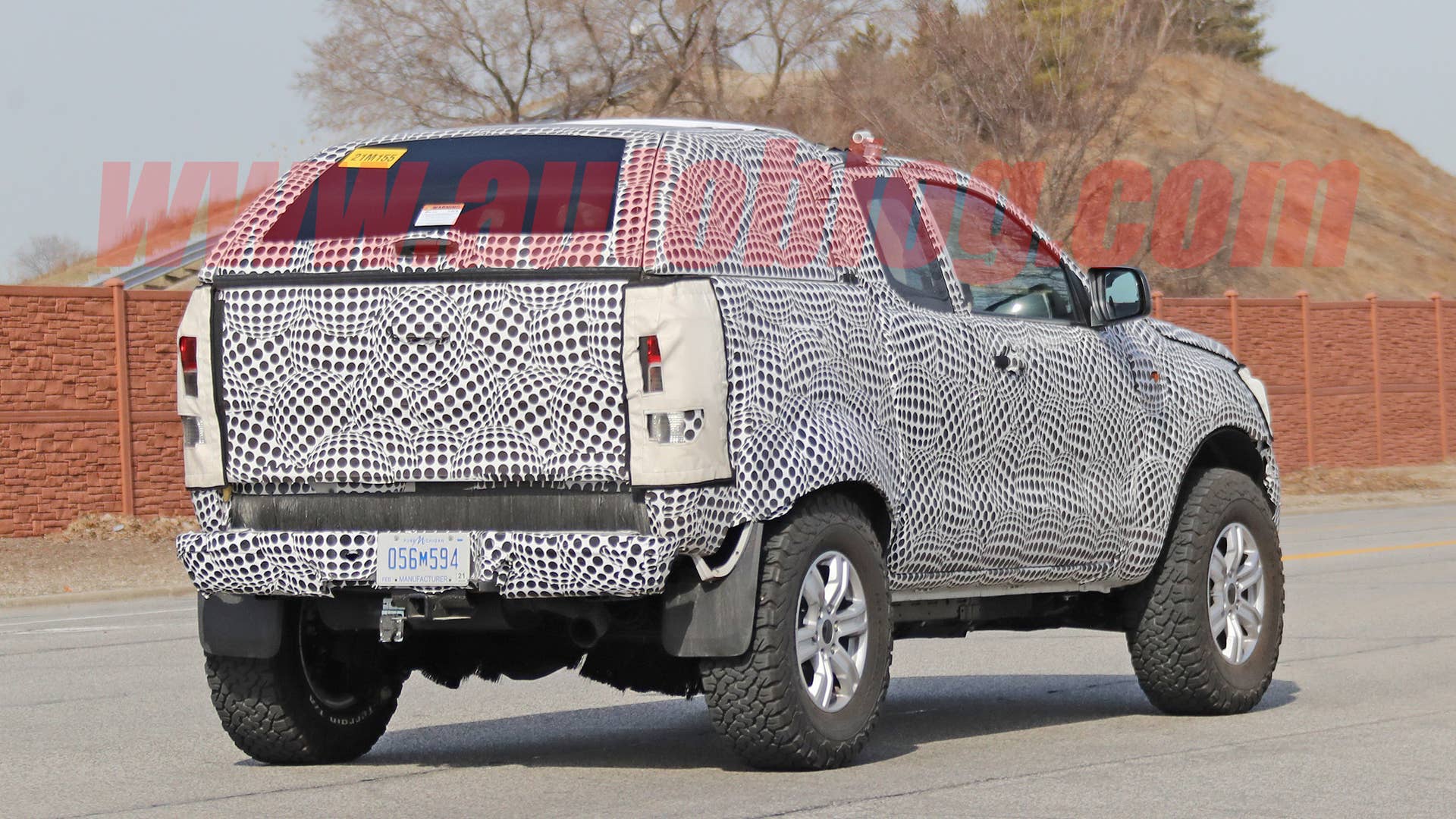 2020 Ford Bronco spy shot