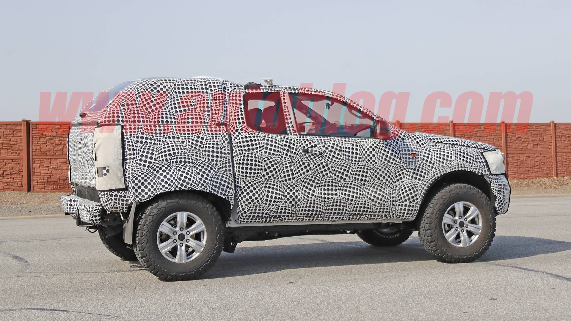 2020 Ford Bronco spy shot