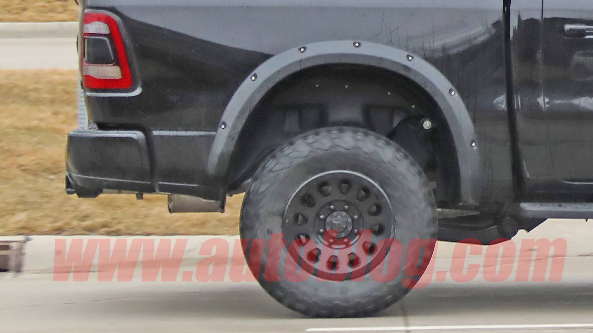 Ram Rebel TRX Hellcat spy photo