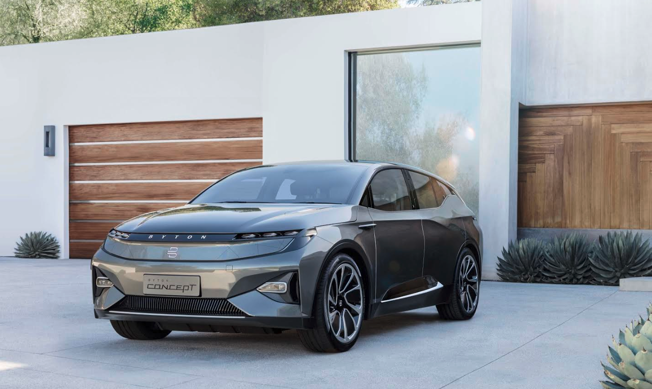 The EV crossover will go on sale this year, Byton says.