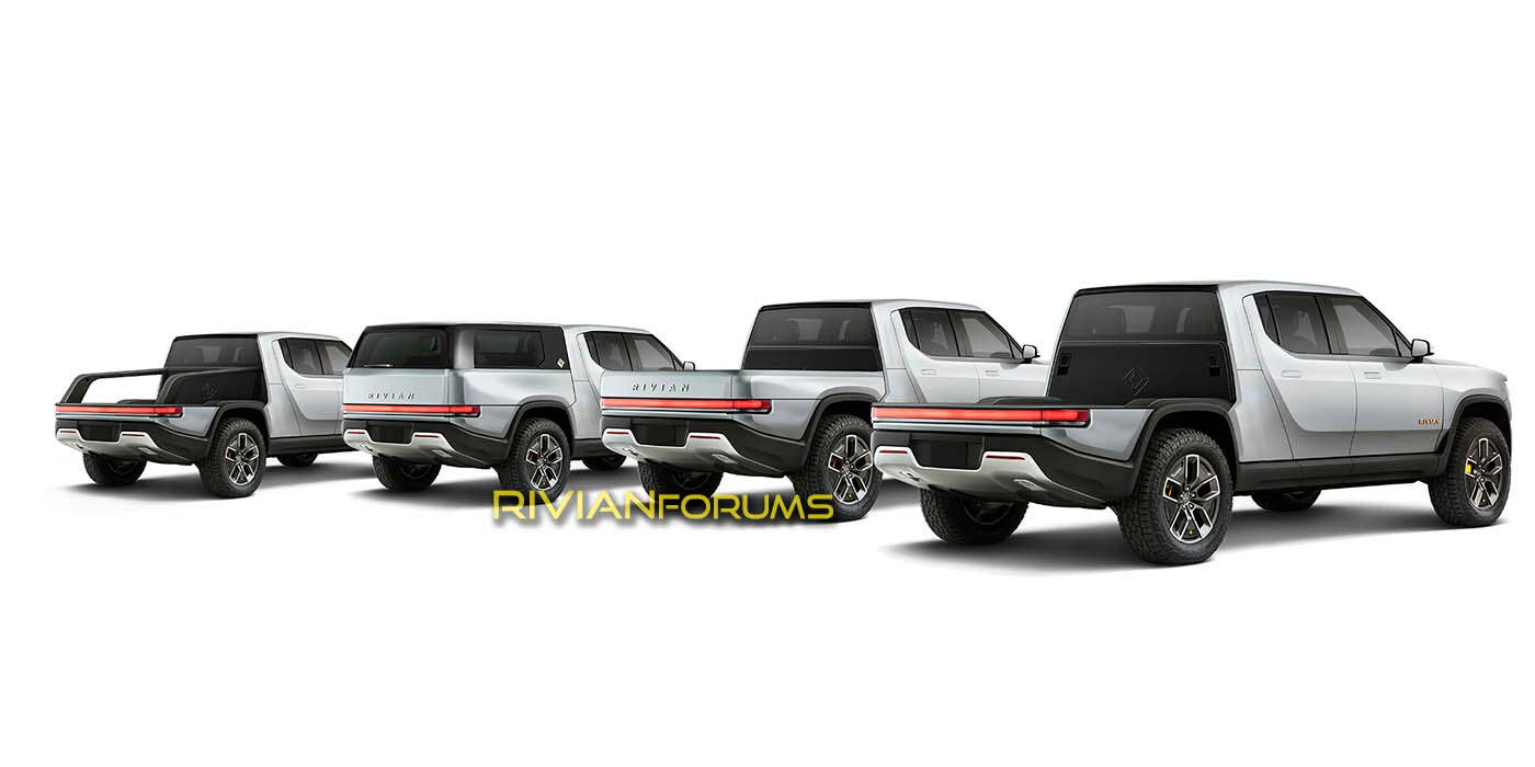 Rivian R1T Modular Pickup Beds