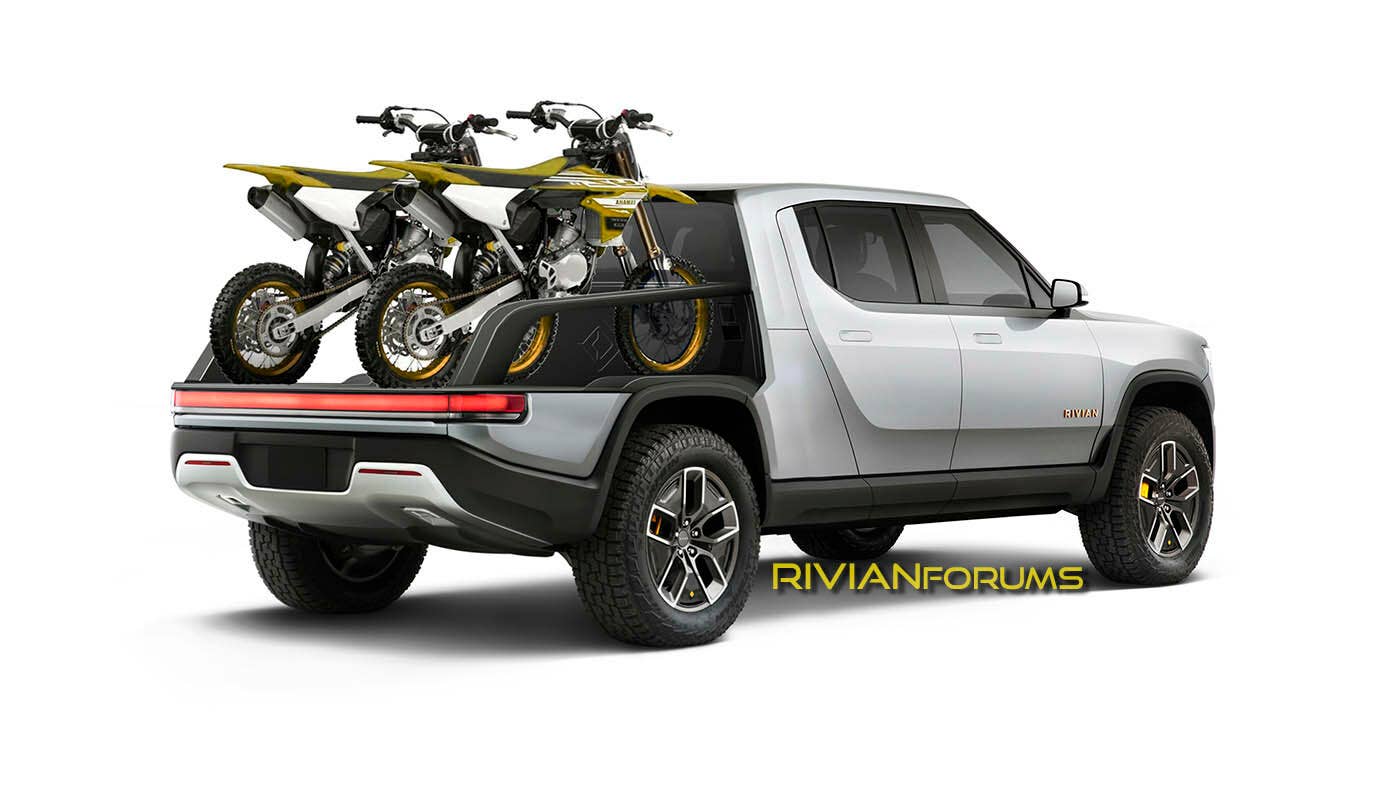 Rivian R1T Modular Pickup Beds