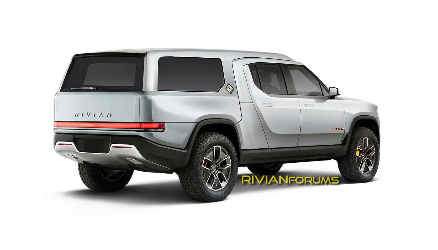 Rivian R1T Modular Pickup Beds
