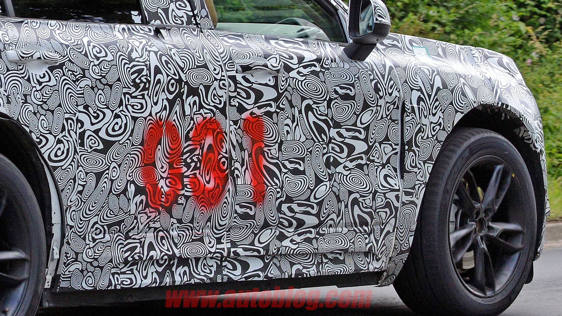 Lotus SUV test mule