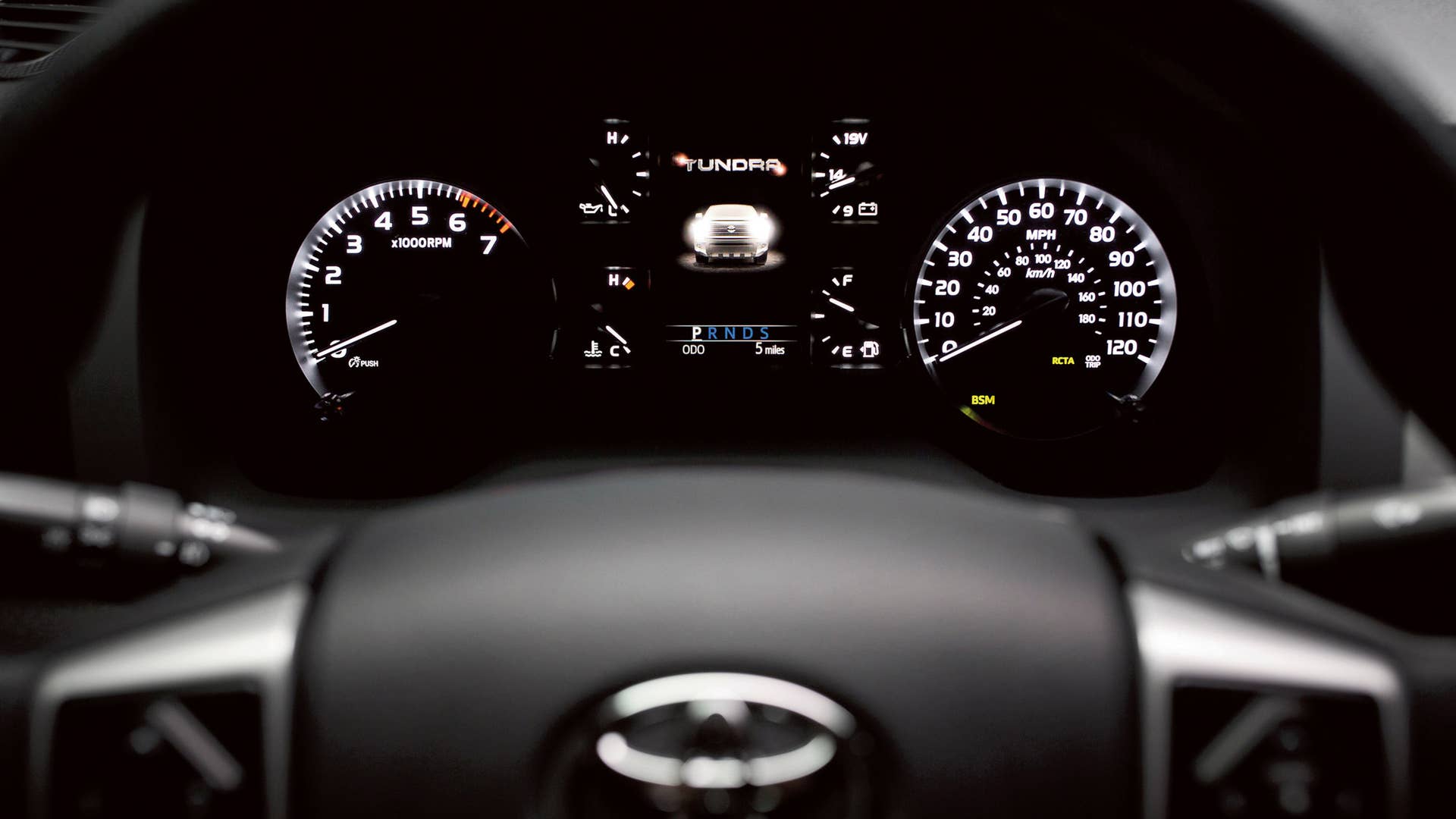 2019 Tundra TRD Pro interior