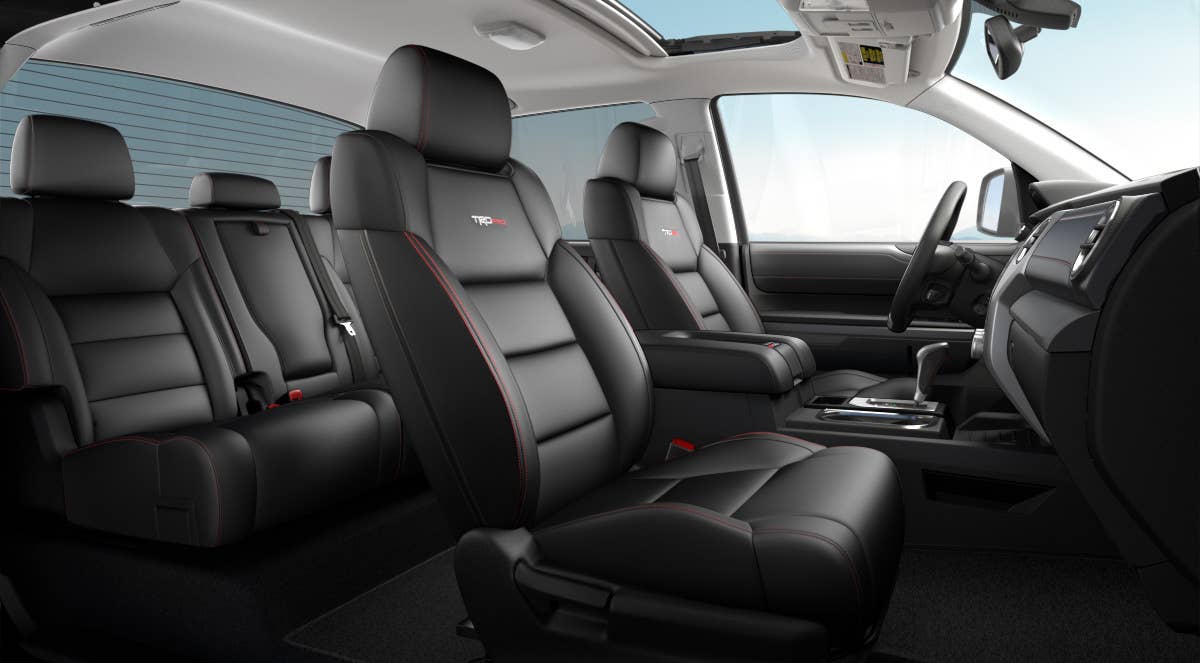 2019 Tundra TRD Pro interior