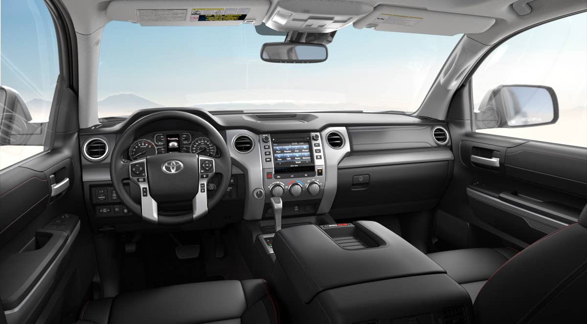 2019 Tundra TRD Pro interior