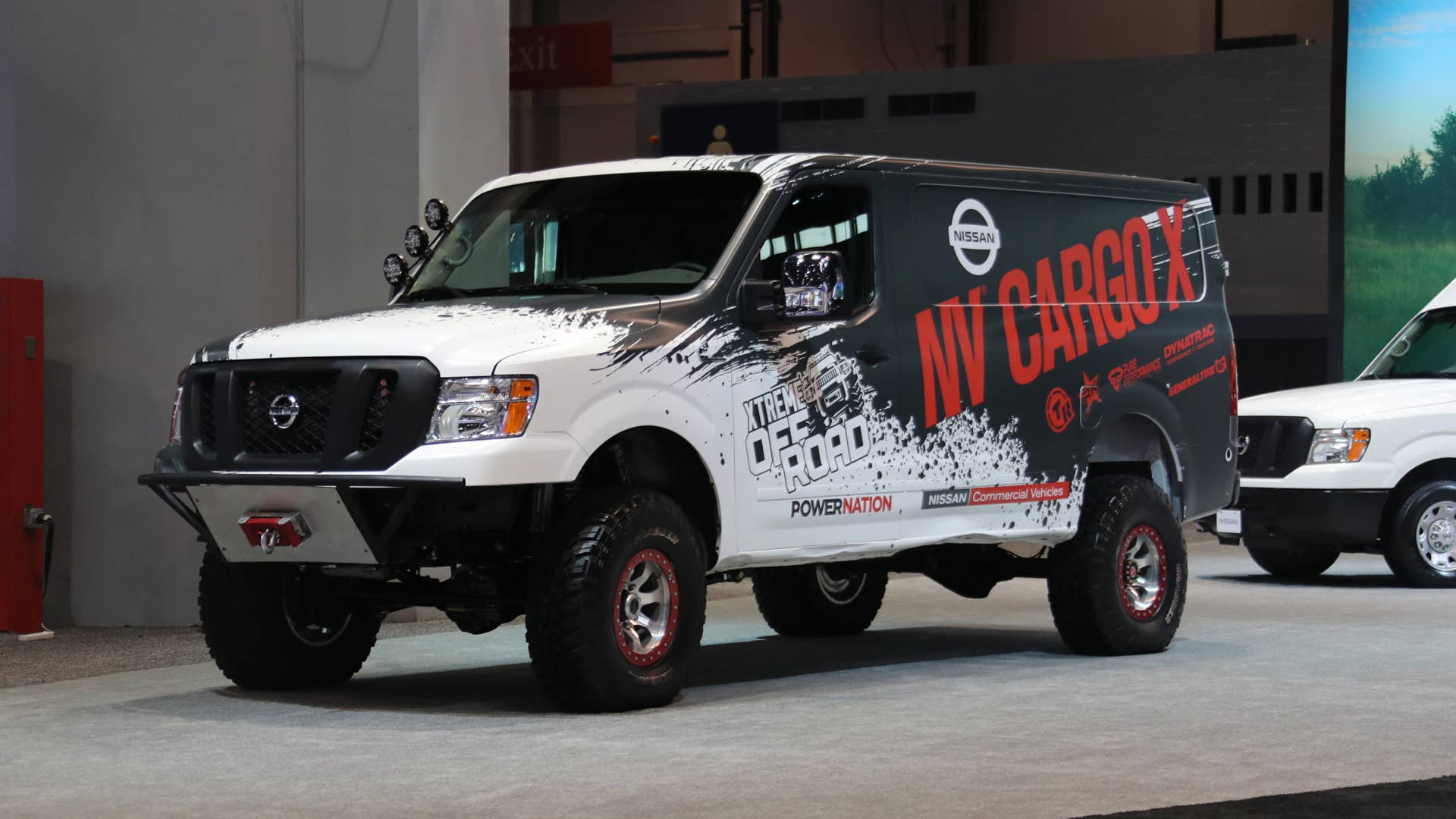 Nissan NV Cargo X Off-Road front quarter