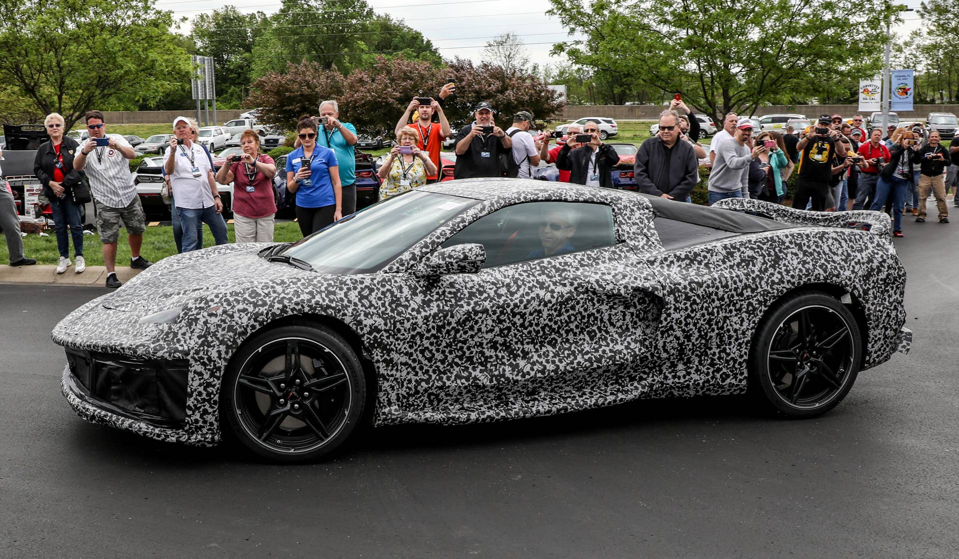 Mid-Engined C8 Corvette Spy Shots