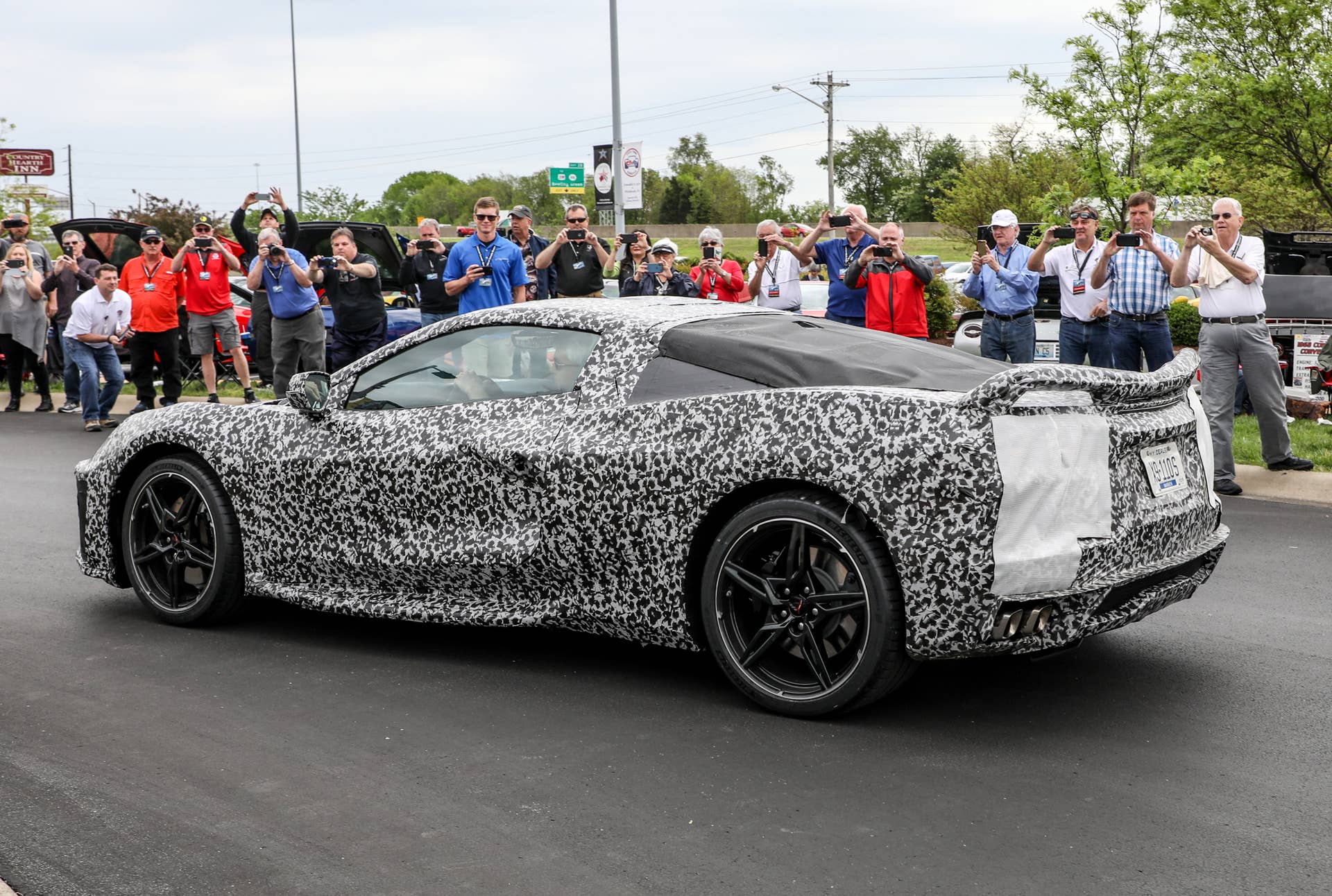 Mid-Engined C8 Corvette Spy Shots