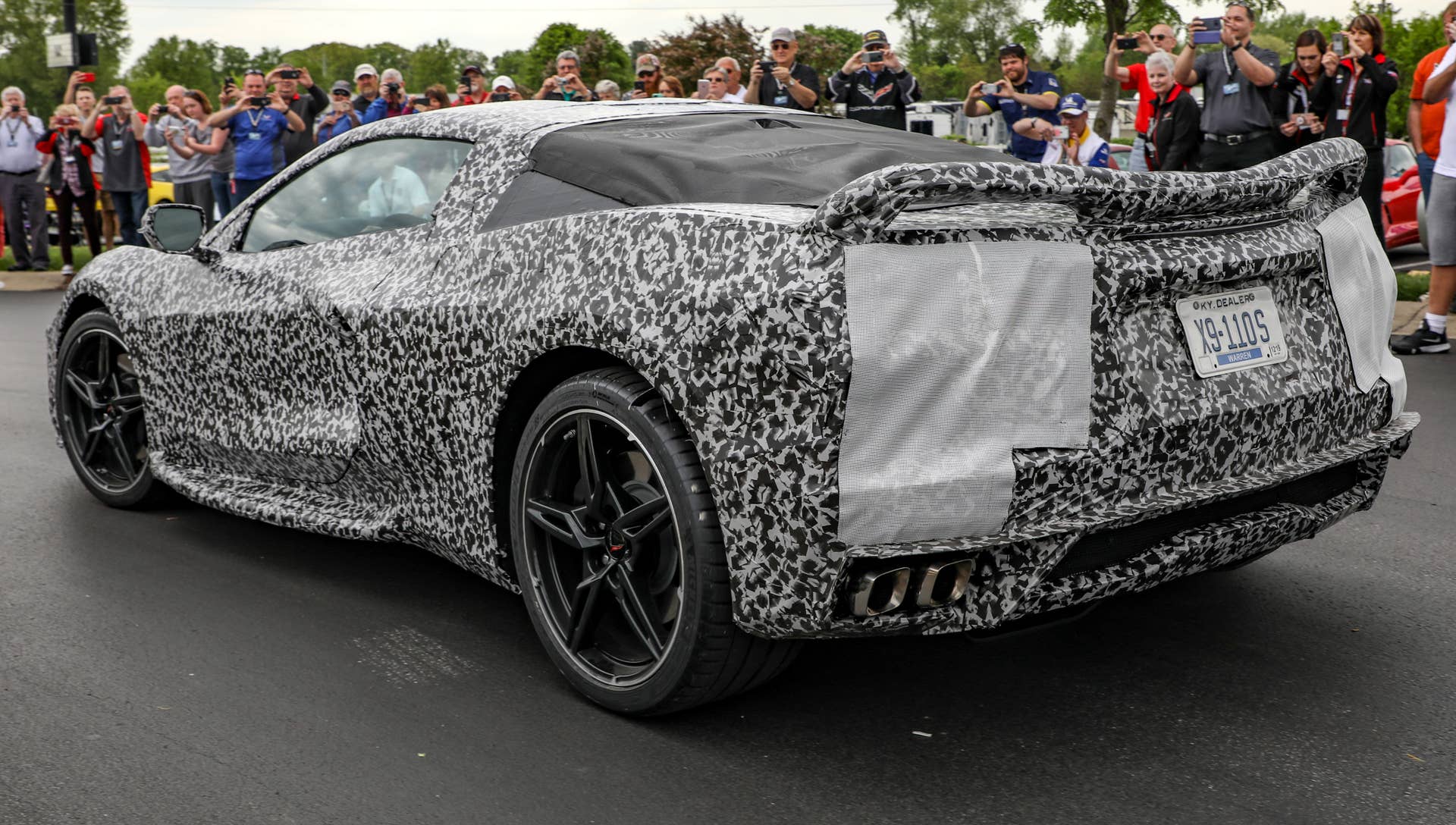 Mid-Engined C8 Corvette Spy Shots