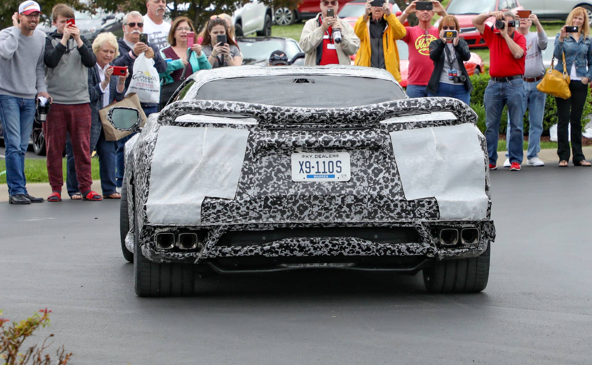 Mid-Engined C8 Corvette Spy Shots