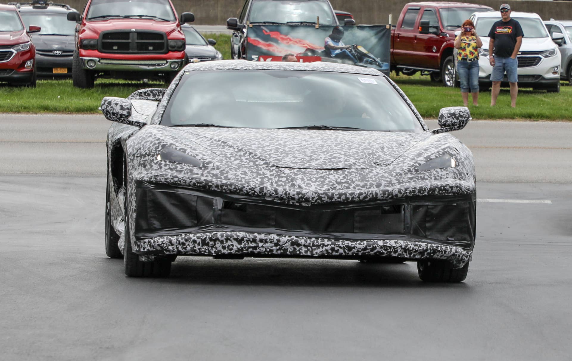 Mid-Engined C8 Corvette Spy Shots