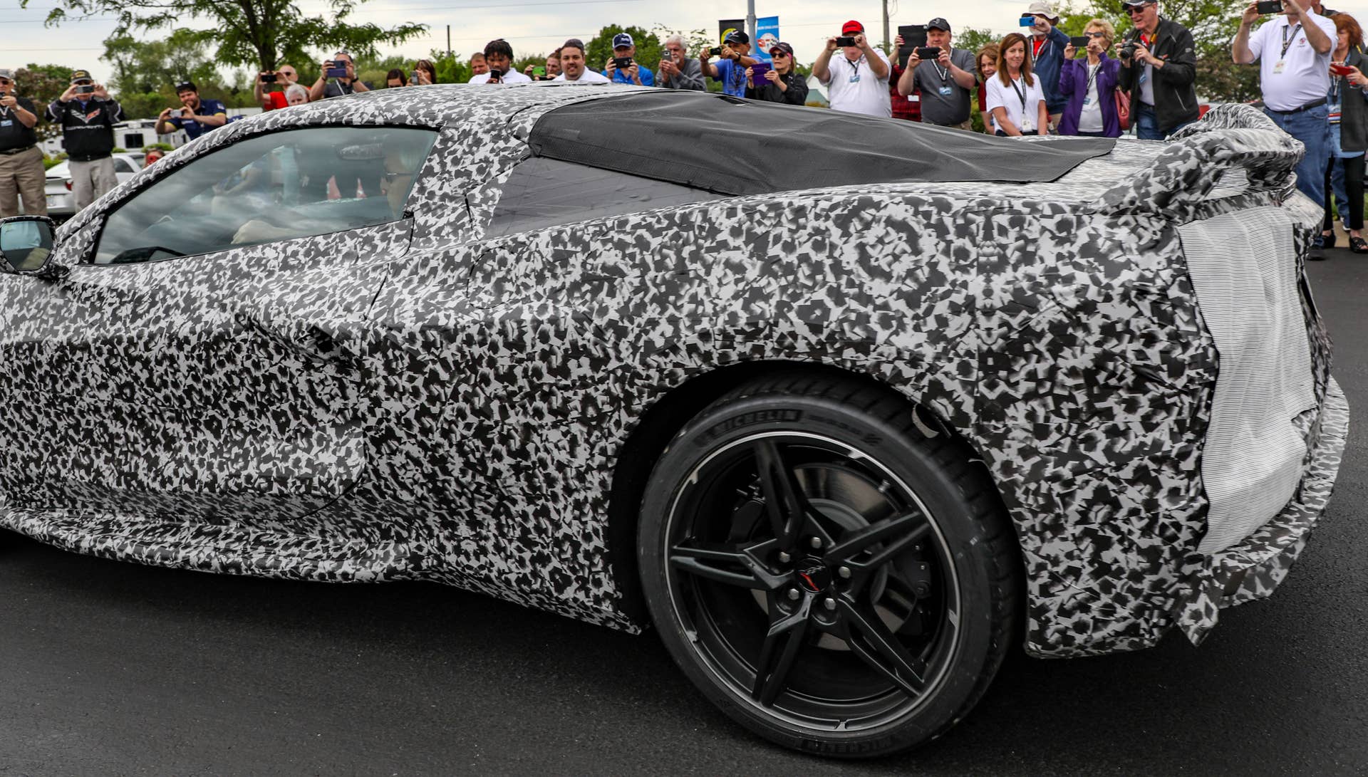 Mid-Engined C8 Corvette Spy Shots
