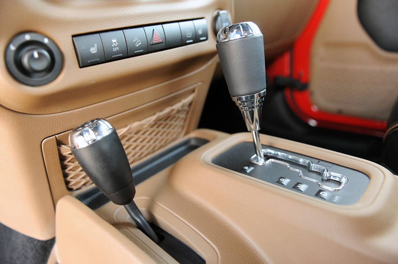 2013 AEV Brute Double Cab shifter