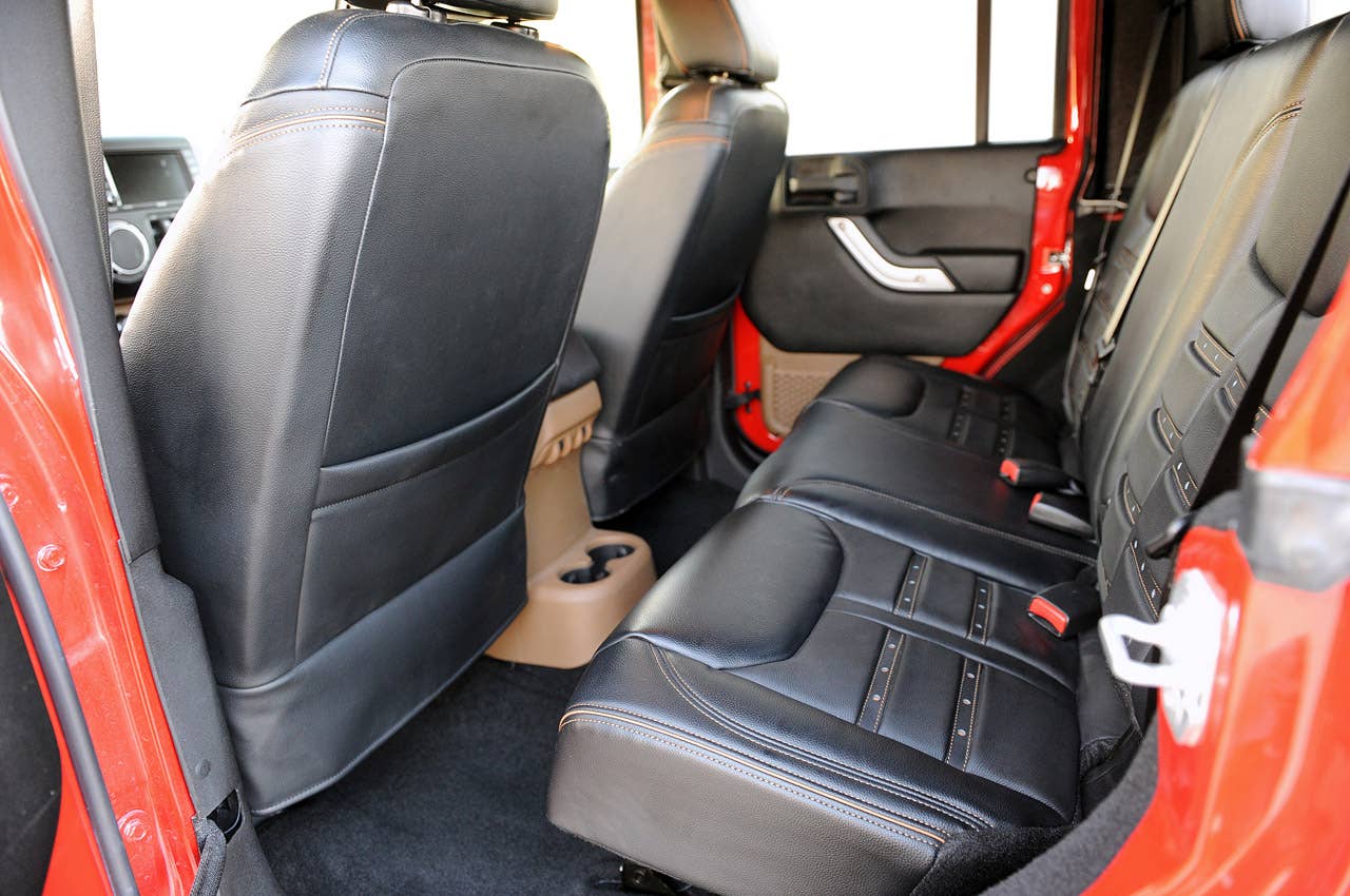 2013 AEV Brute Double Cab rear seats