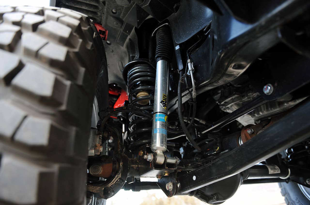 2013 AEV Brute Double Cab suspension system