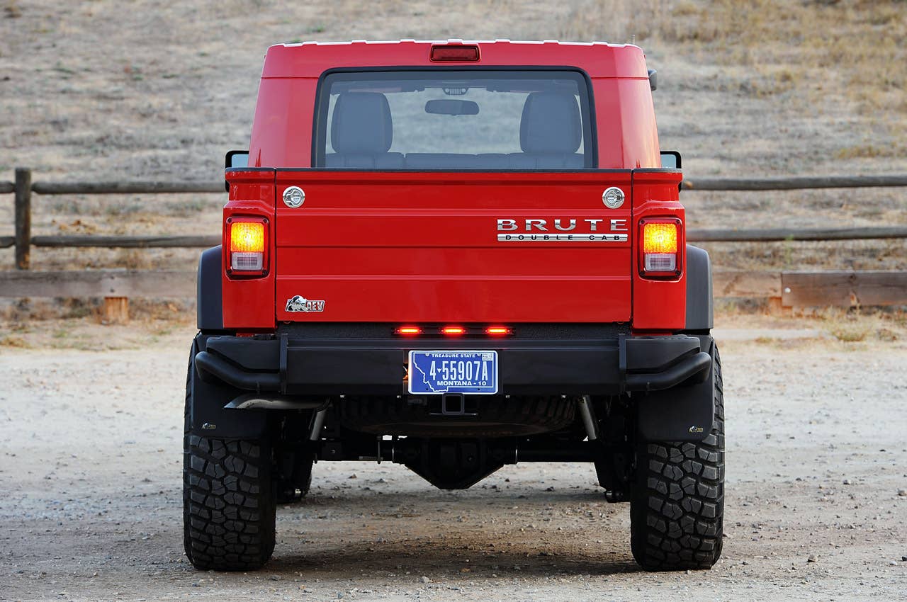 2013 AEV Brute Double Cab rear view
