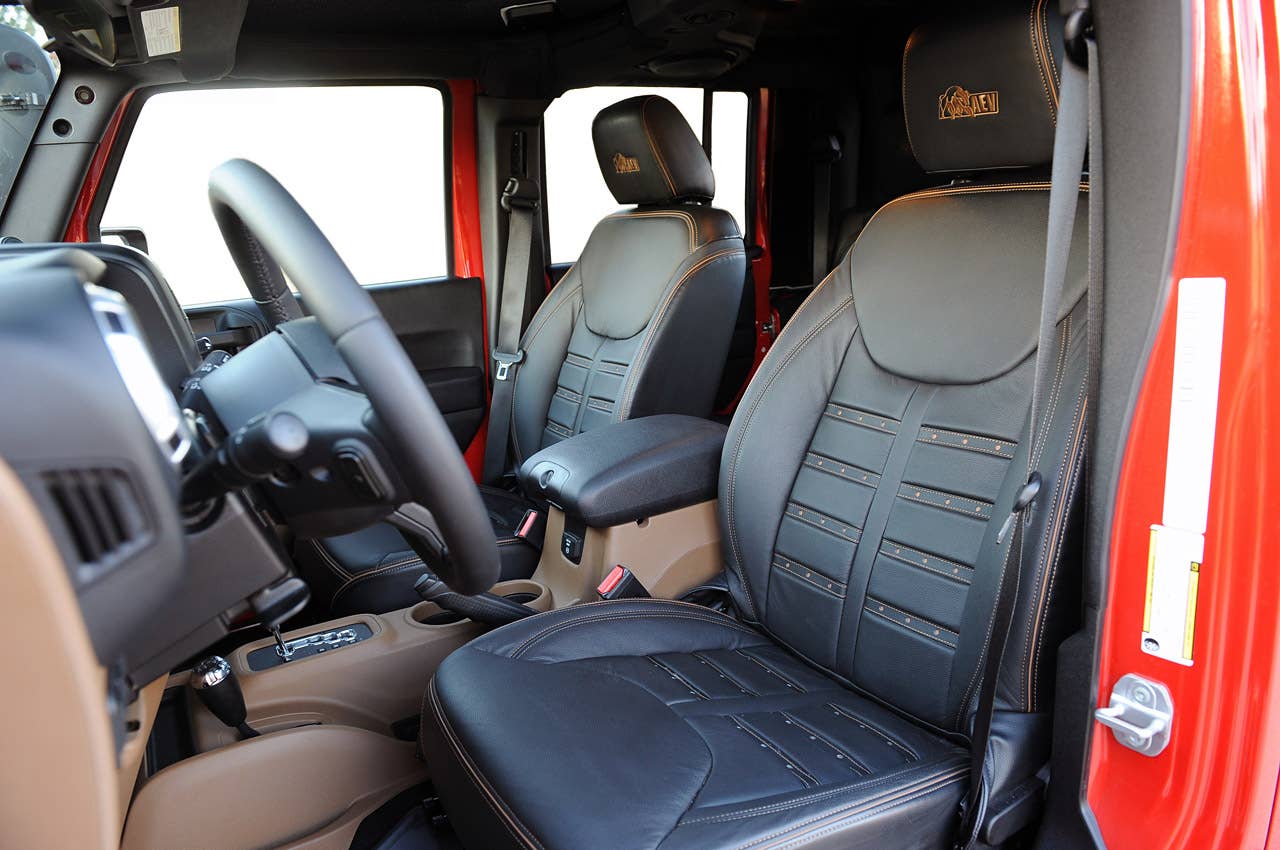 2013 AEV Brute Double Cab front seats
