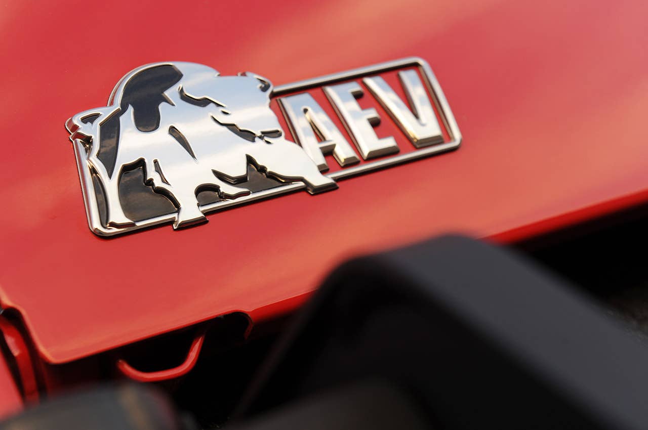 2013 AEV Brute Double Cab badge