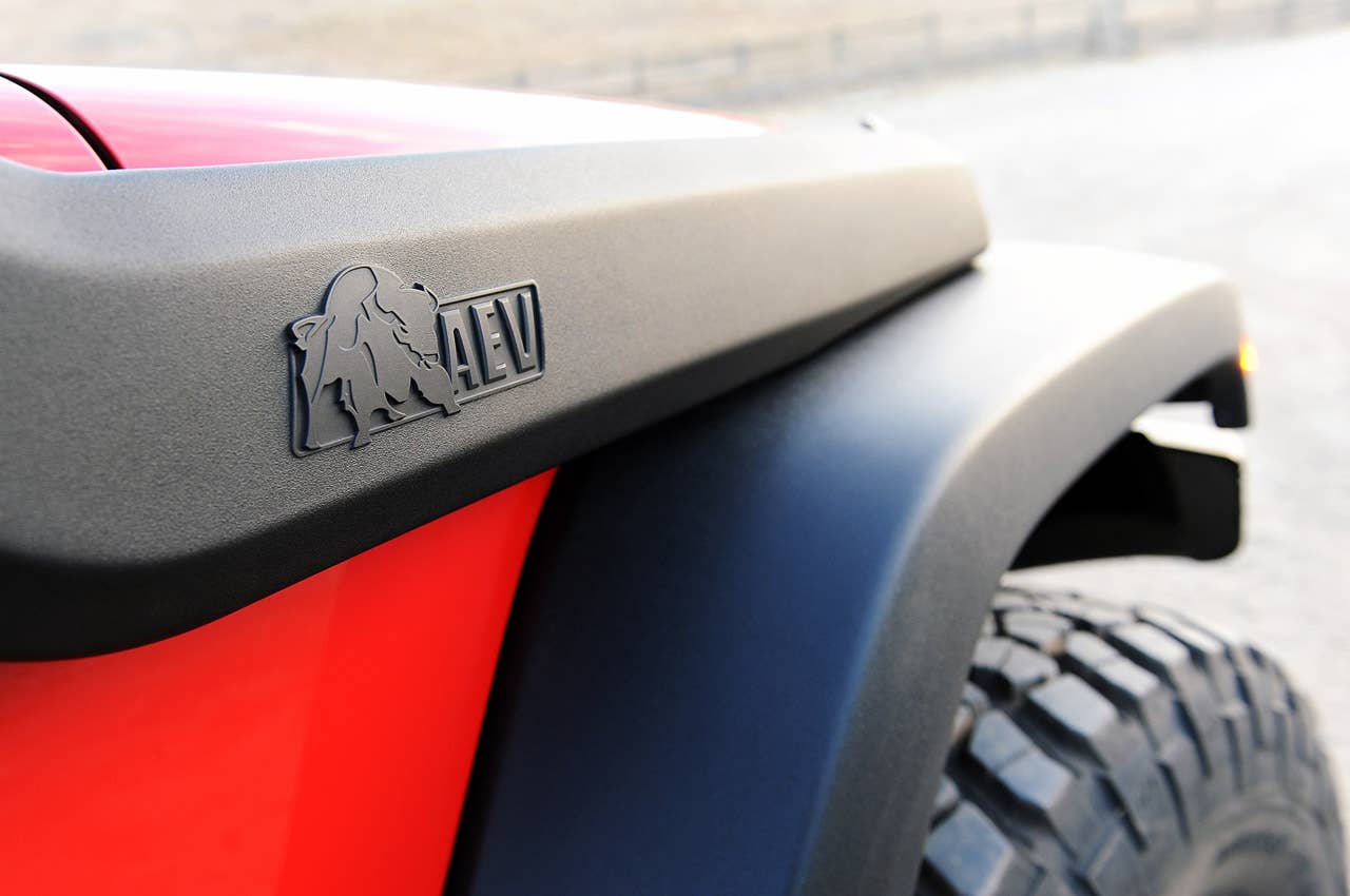 2013 AEV Brute Double Cab snorkle