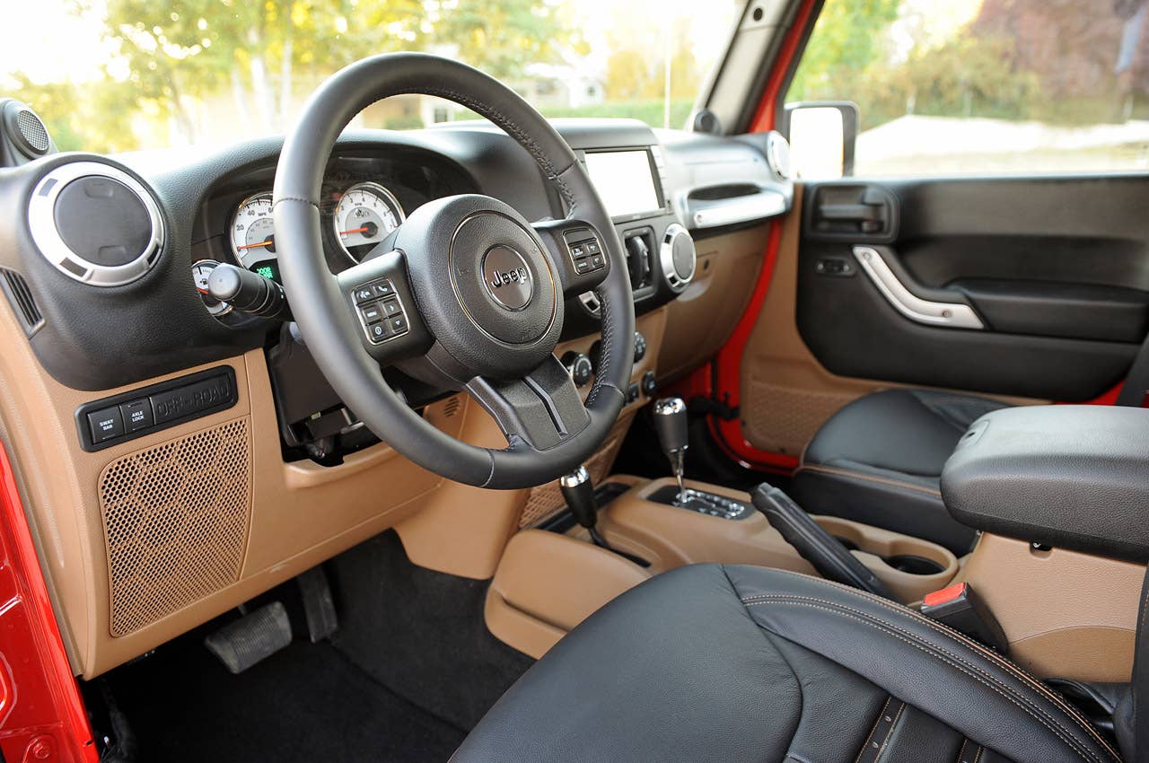 2013 AEV Brute Double Cab interior