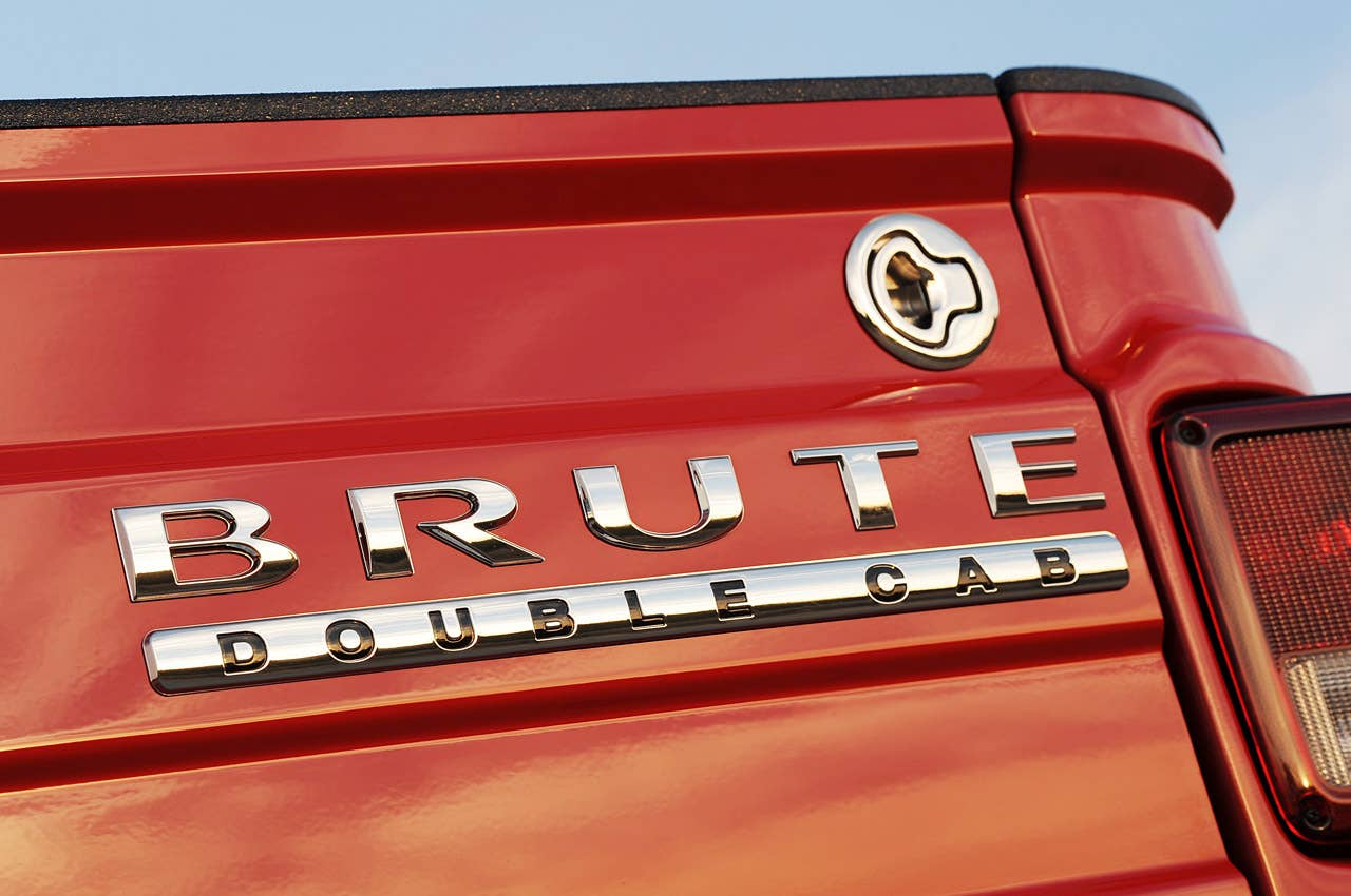 2013 AEV Brute Double Cab badge
