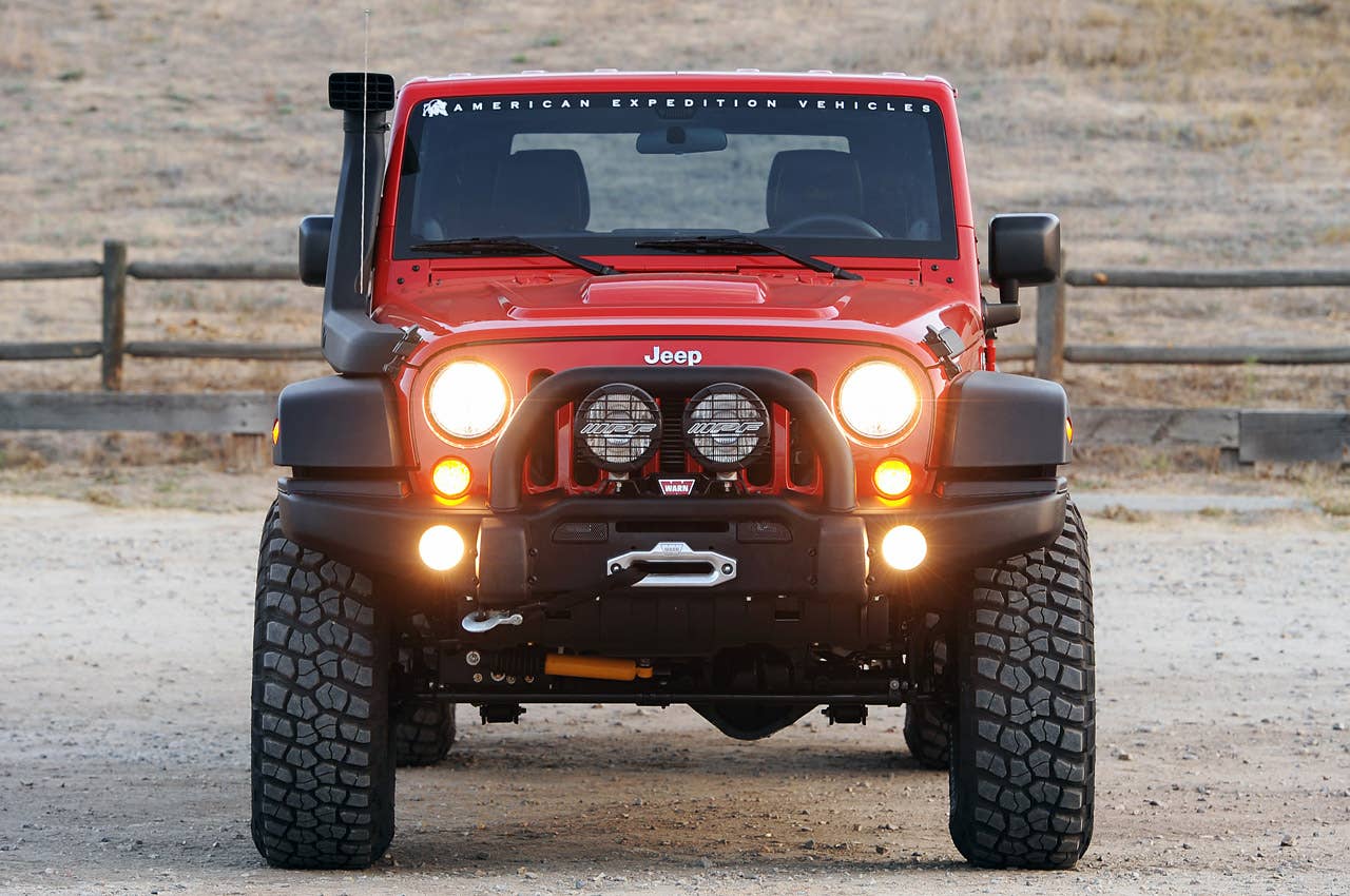 2013 AEV Brute Double Cab front view
