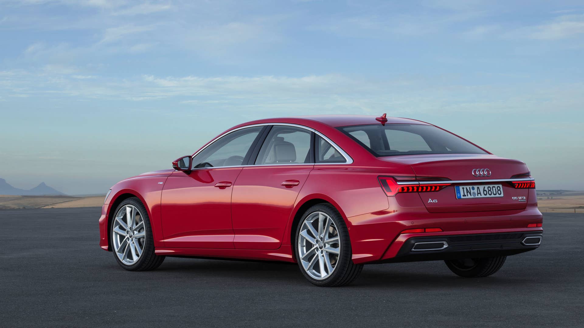 2018 Audi A6 rear side