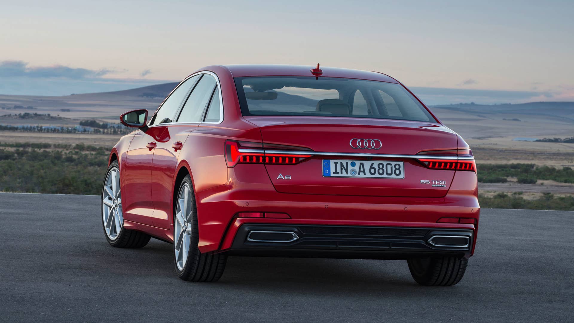 2018 Audi A6 rear trunk