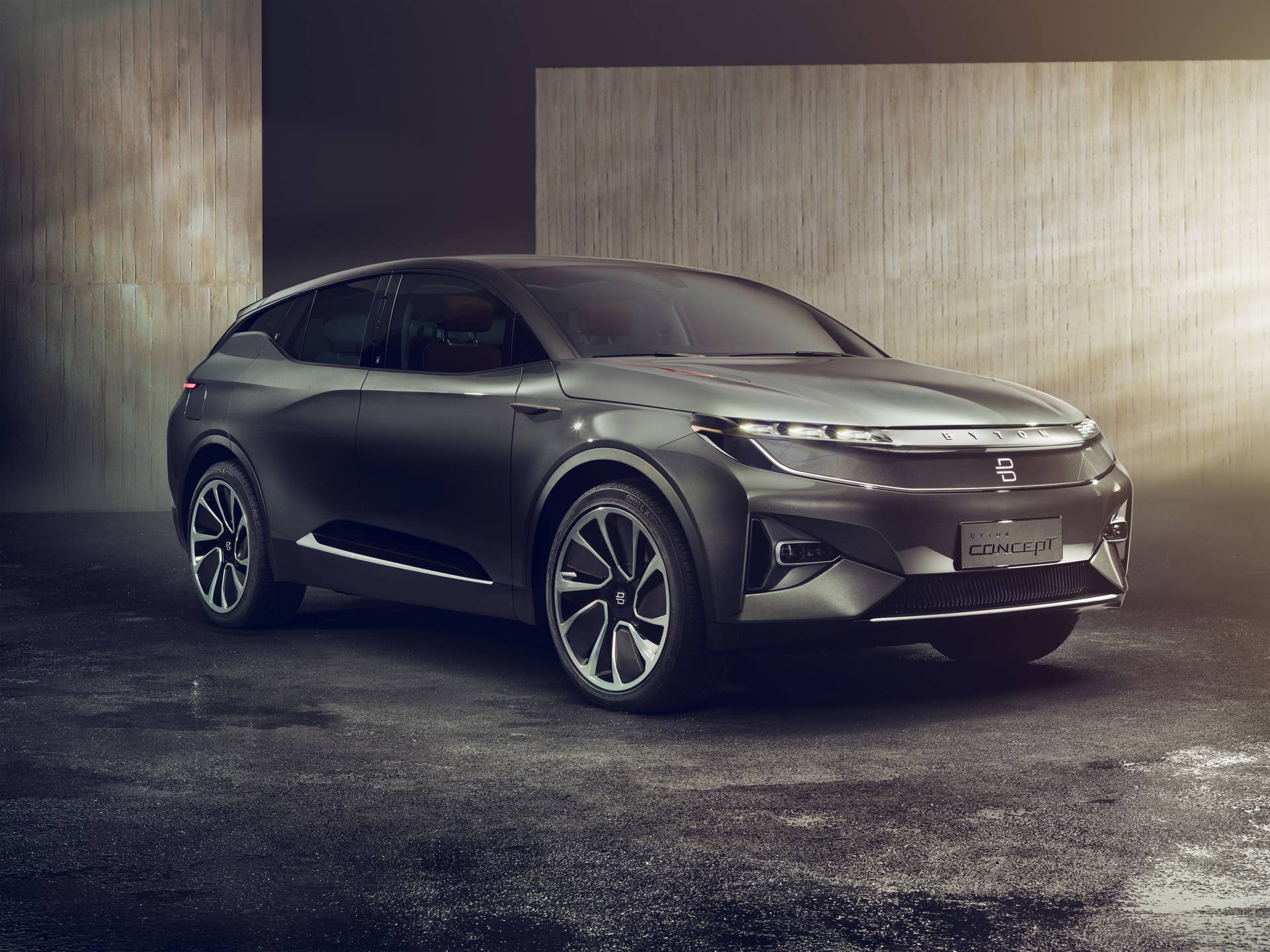 BYTON's new premium SUV unveiled today at CES (PRNewsfoto/BYTON)