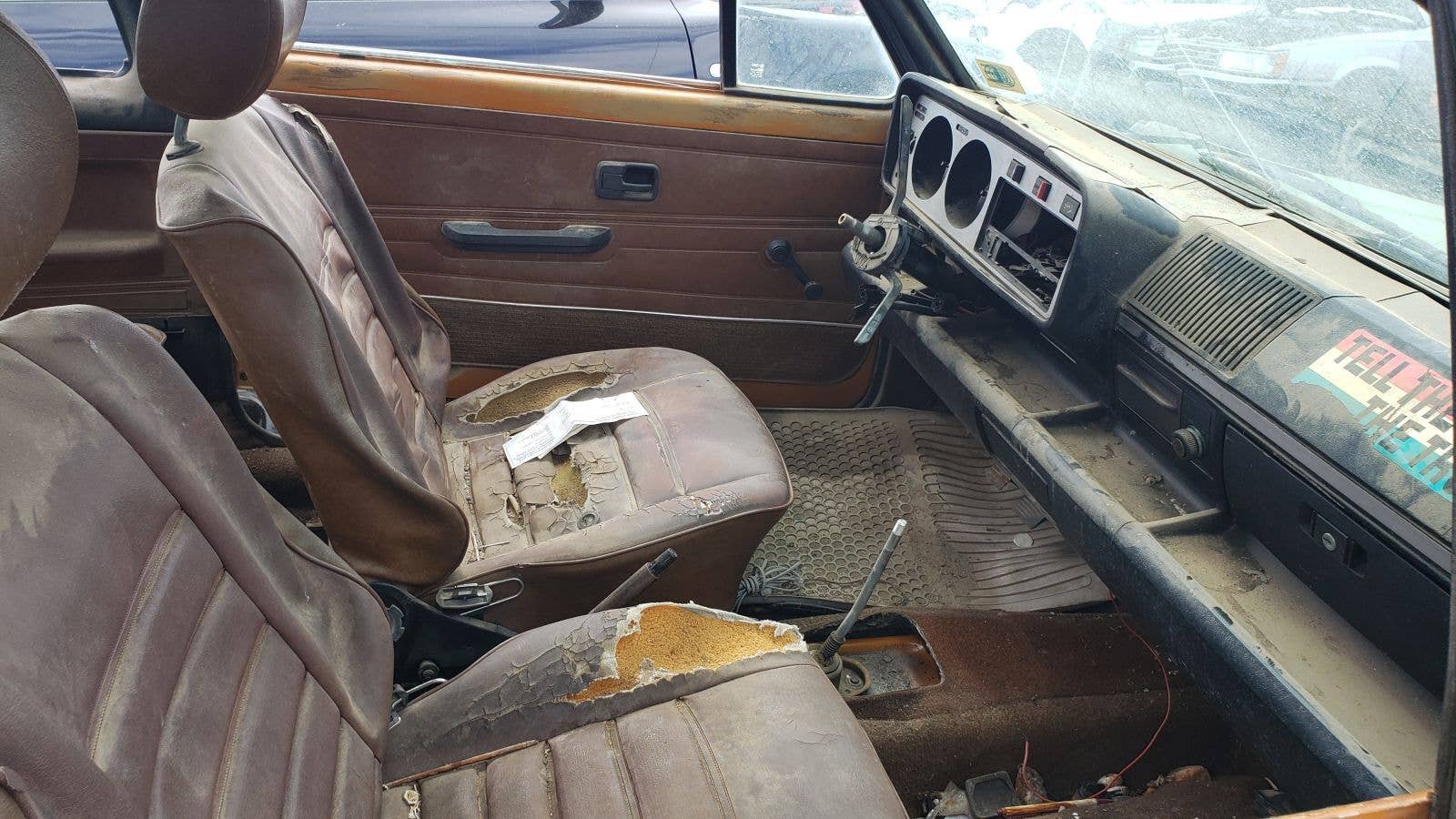 Junked 1977 Volkswagen Rabbit